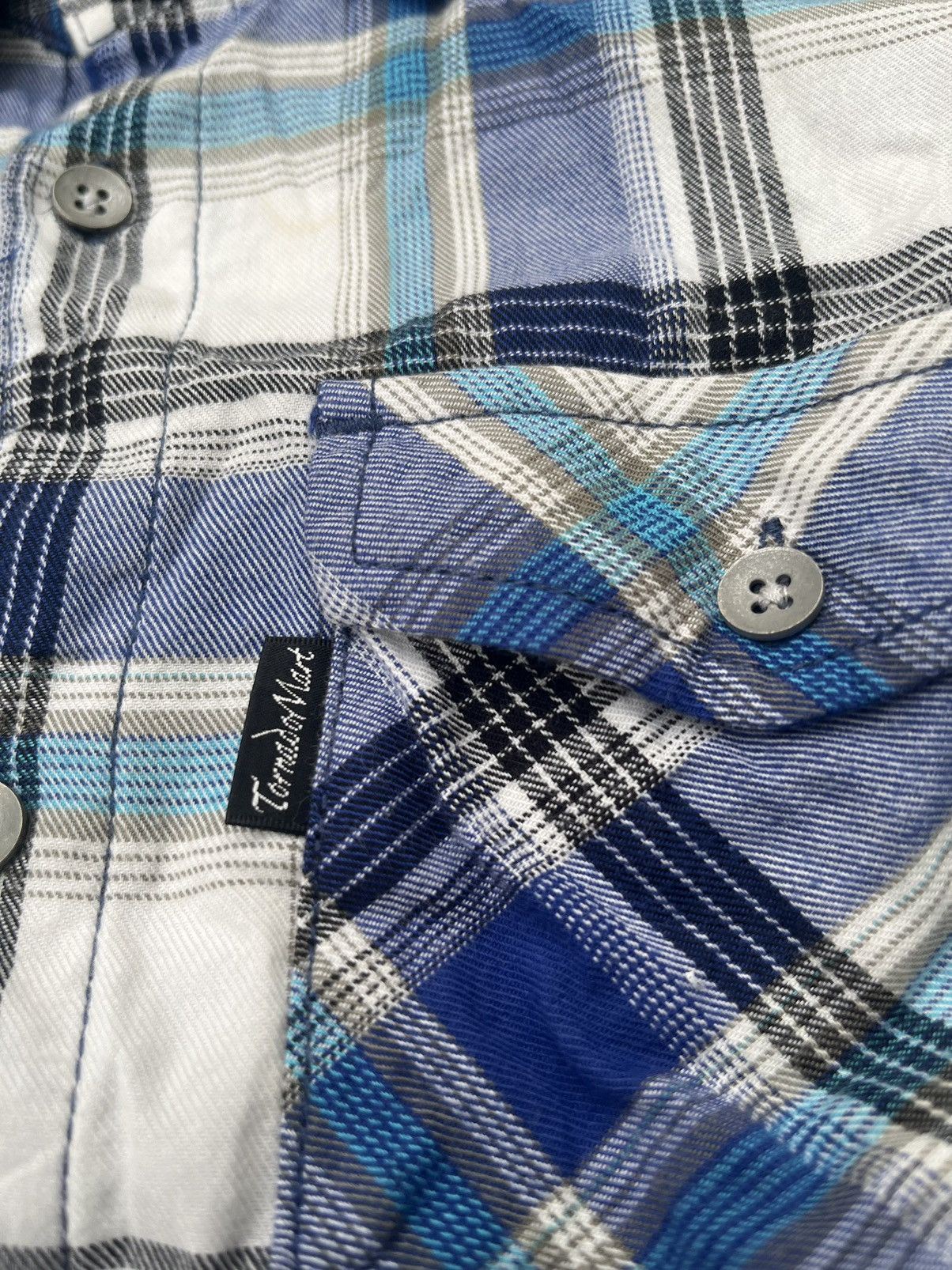 Japanese Brand Tornado Mart Double Pocket Button Up Shirt Vintage Size US L / EU 52-54 / 3 - 4 Thumbnail