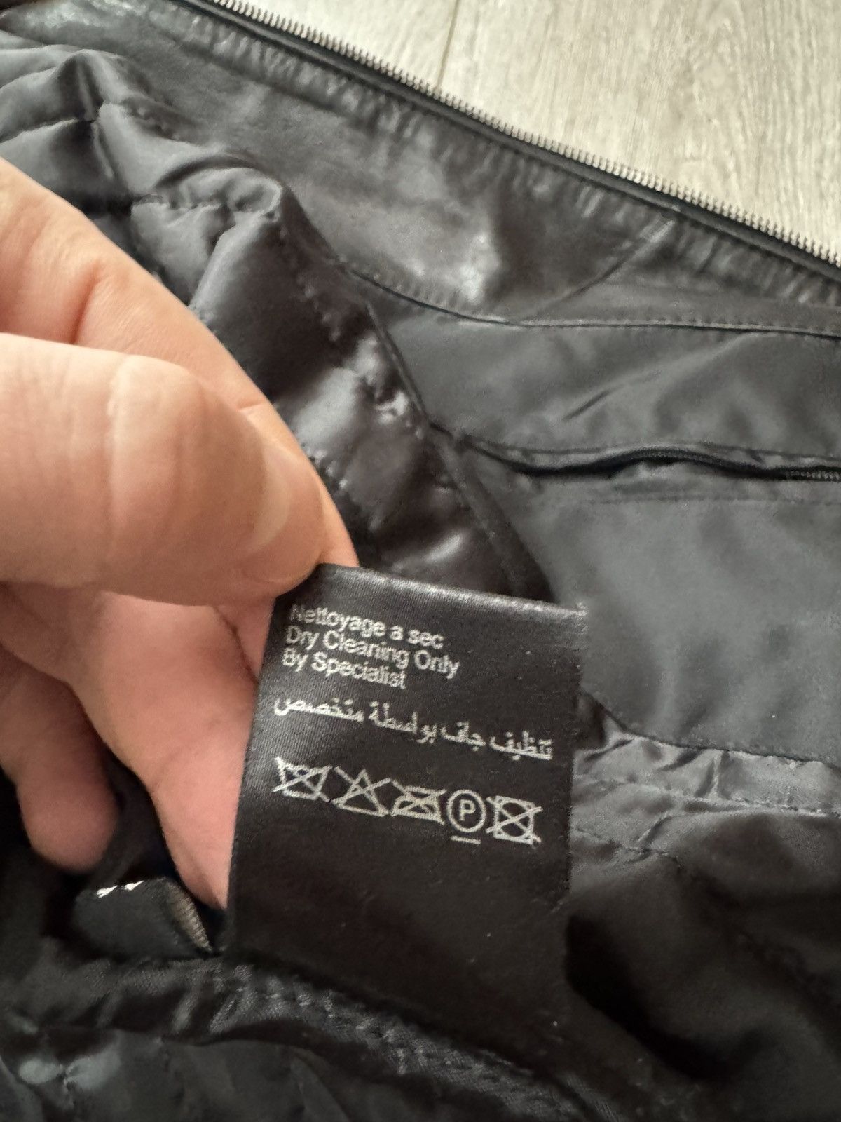 Vintage Levinson Black Leather Shearling Bomber Jacket Size US M / EU 48-50 / 2 - 16 Thumbnail