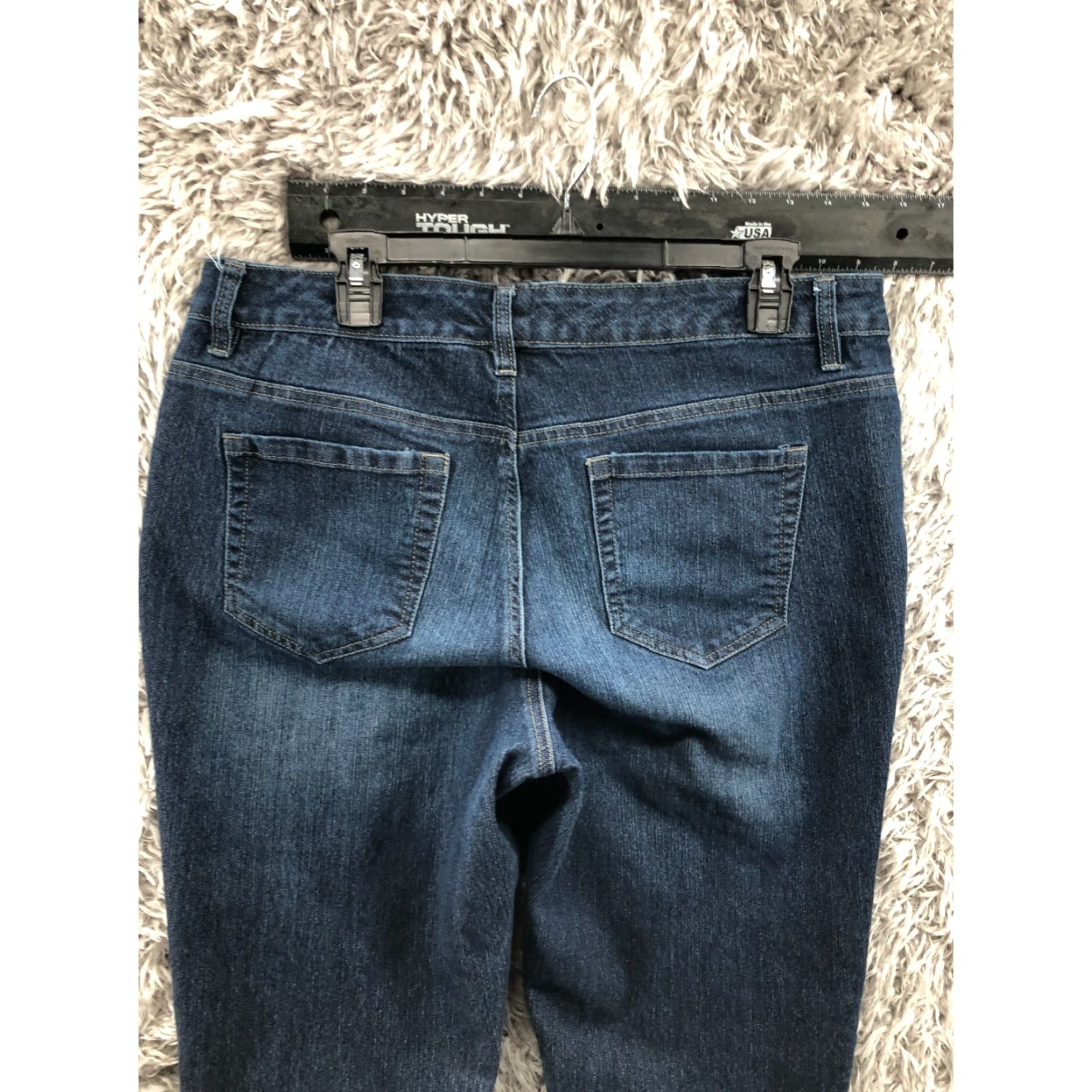 Faded Glory Faded Glory Jeans Skinny Womens 16W Regular 36 Blue Denim 5-Pocket Shirt Category Size 38" / US 16 / IT 52 - 6 Thumbnail