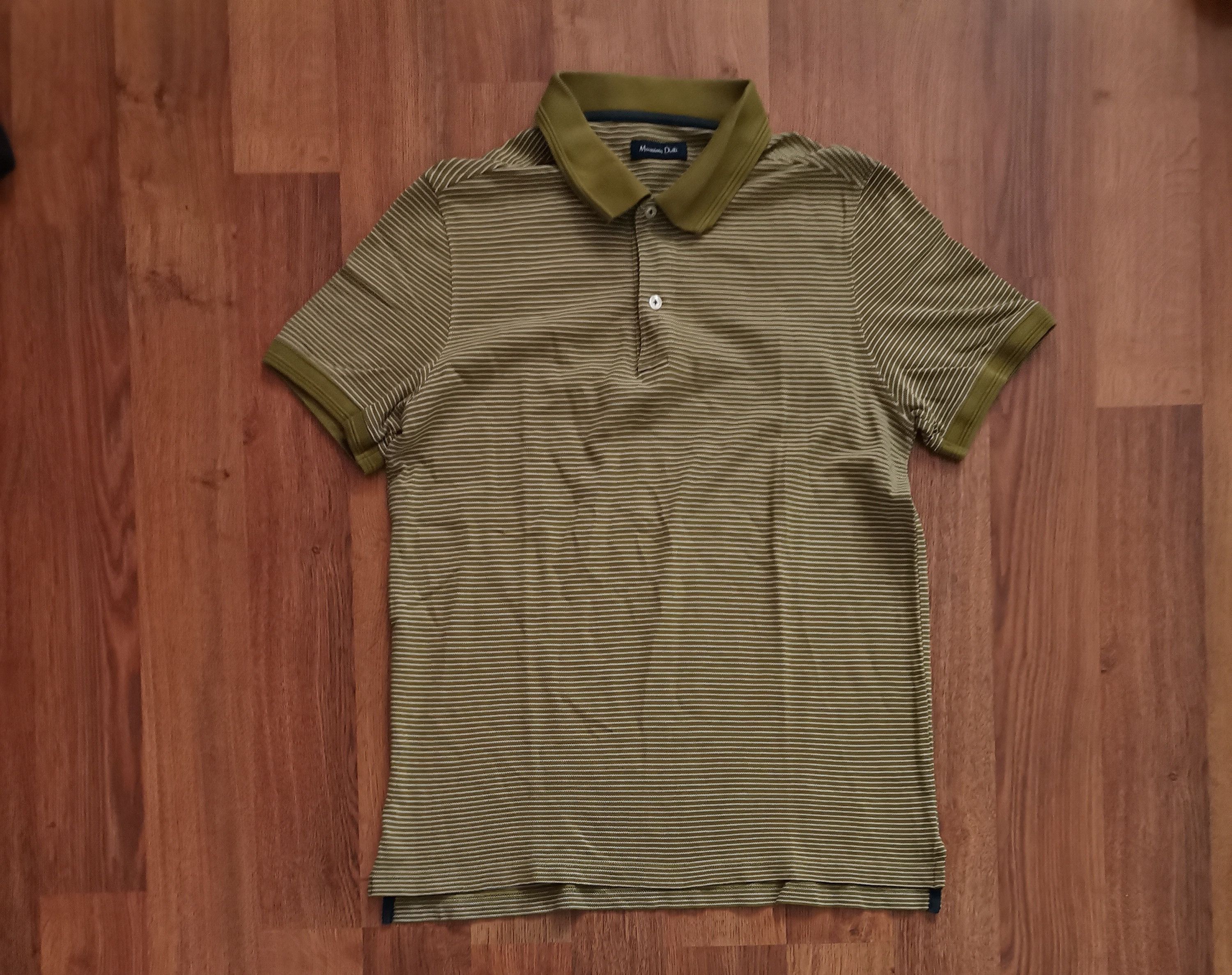 Massimo Dutti Massimo Dutti Striped Polo Size US L / EU 52-54 / 3 - 1 Thumbnail