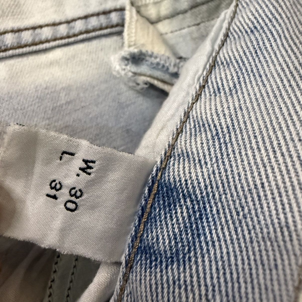 20471120 Vintage 90s Distressed Gio Jeans Loose Fit Faded Denim Size US 30 / EU 46 - 11 Thumbnail