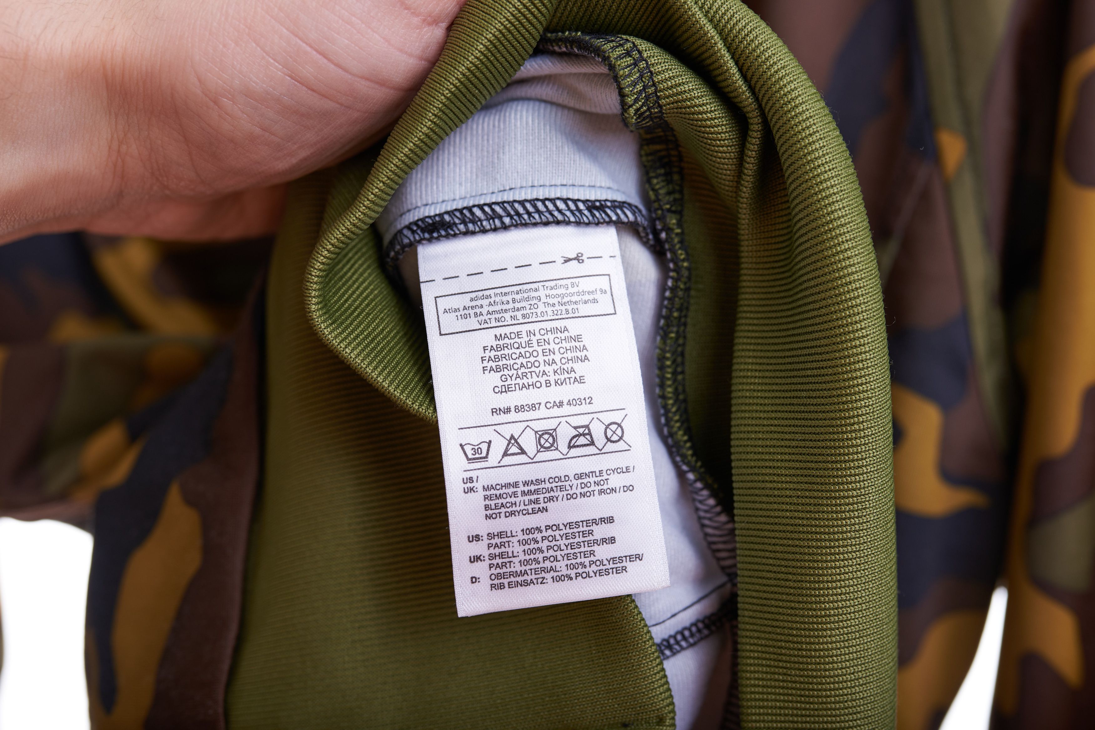 Adidas × Jeremy Scott EXTREMELY RARE Adidas x JEREMY SCOTT Track Jacket Camo Size US XL / EU 56 / 4 - 11 Thumbnail