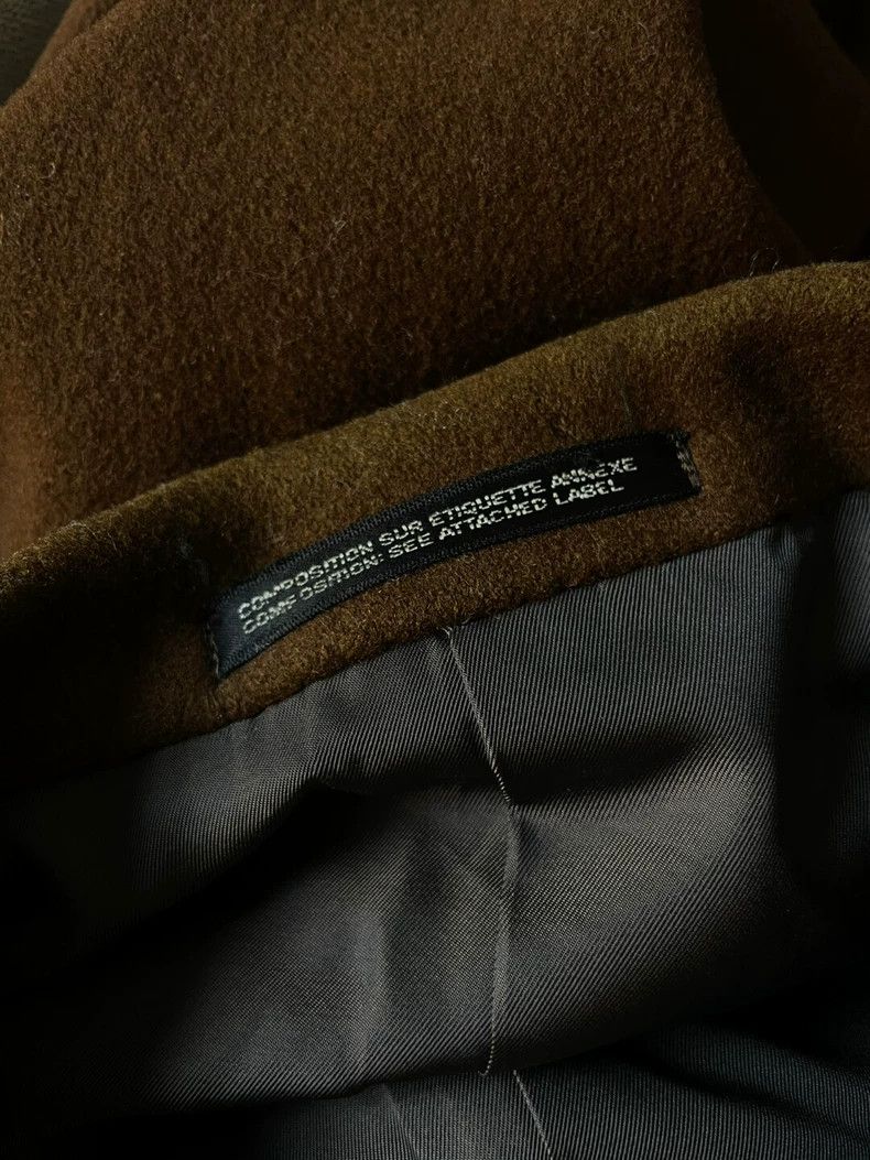 Yohji Yamamoto Yohji Yamamoto Double-breasted brown blazer jacket Size US S / EU 44-46 / 1 - 6 Thumbnail