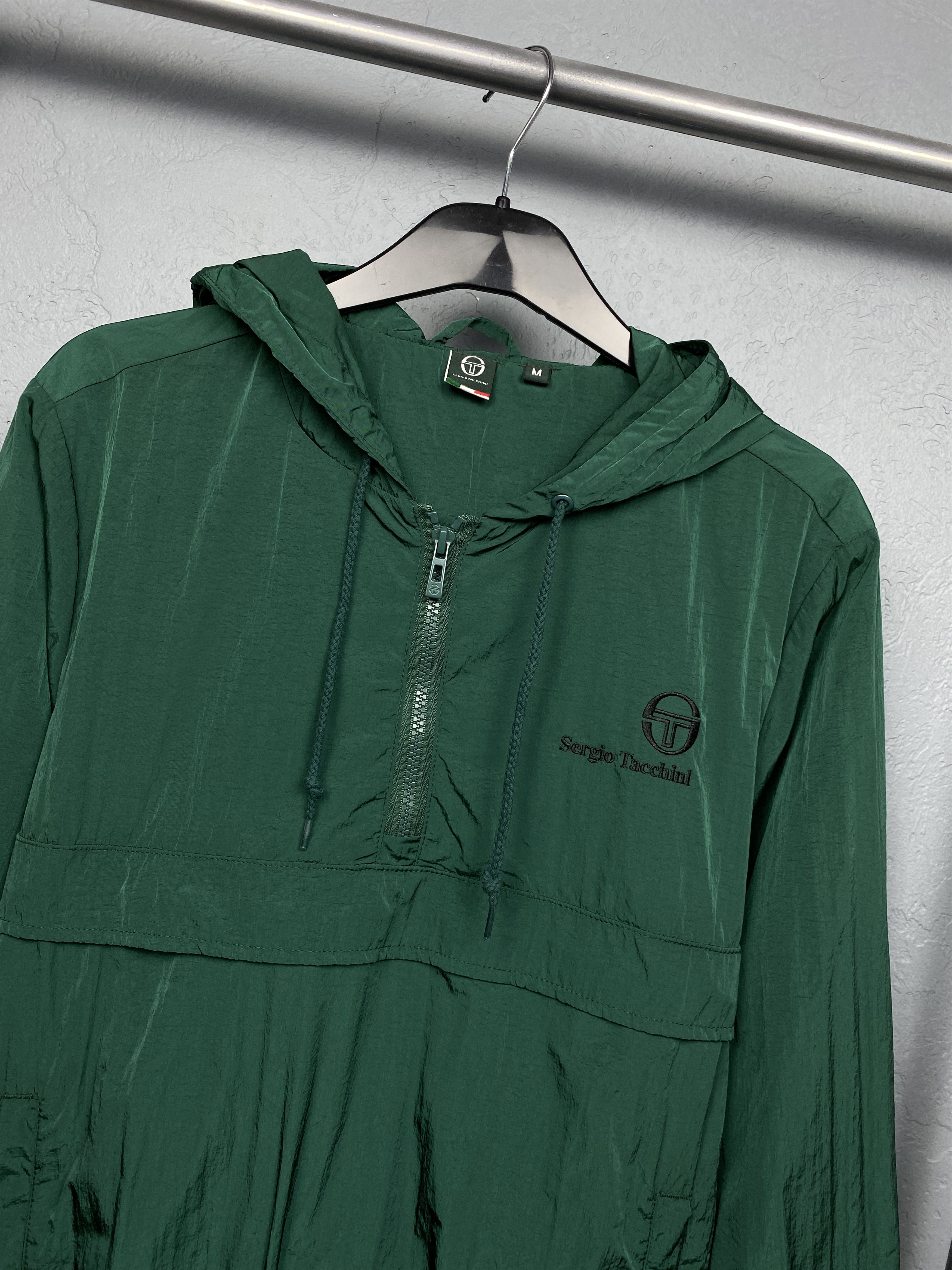 Sergio Tacchini Sergio Tacchini Vintage Mens Nylon Anorak Jacket Size US M / EU 48-50 / 2 - 2 Thumbnail