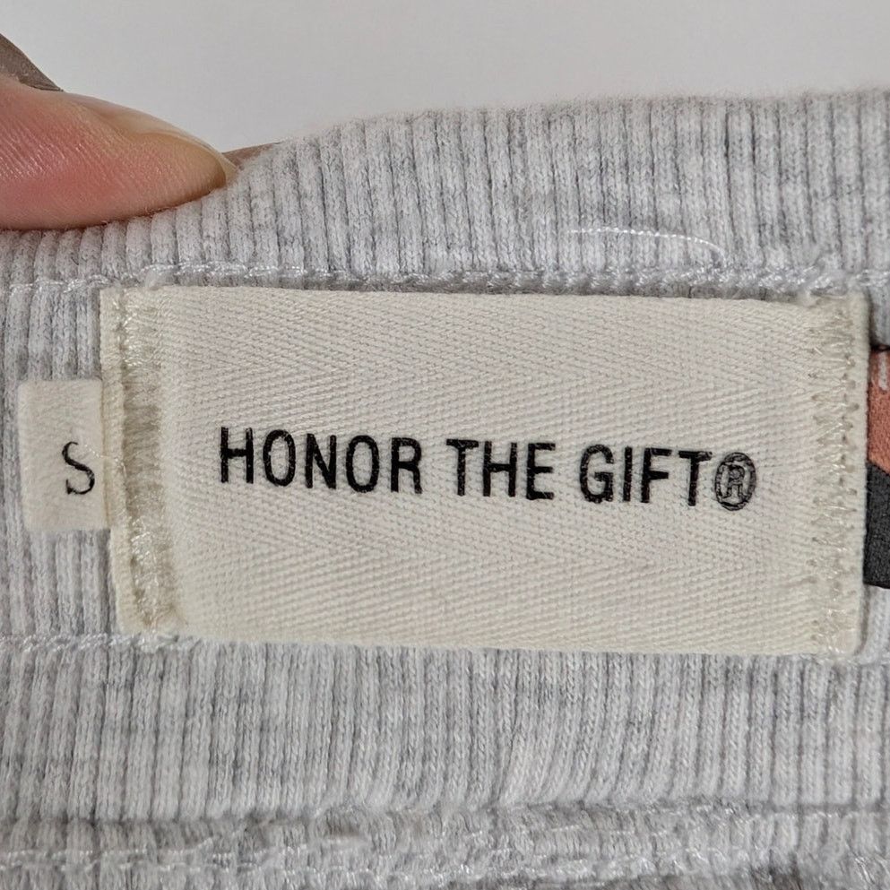 Unknown London Honor The Gift Campus Grey Sweatpants Graphic Logo Men’s S Size US 34 / EU 50 - 3 Thumbnail