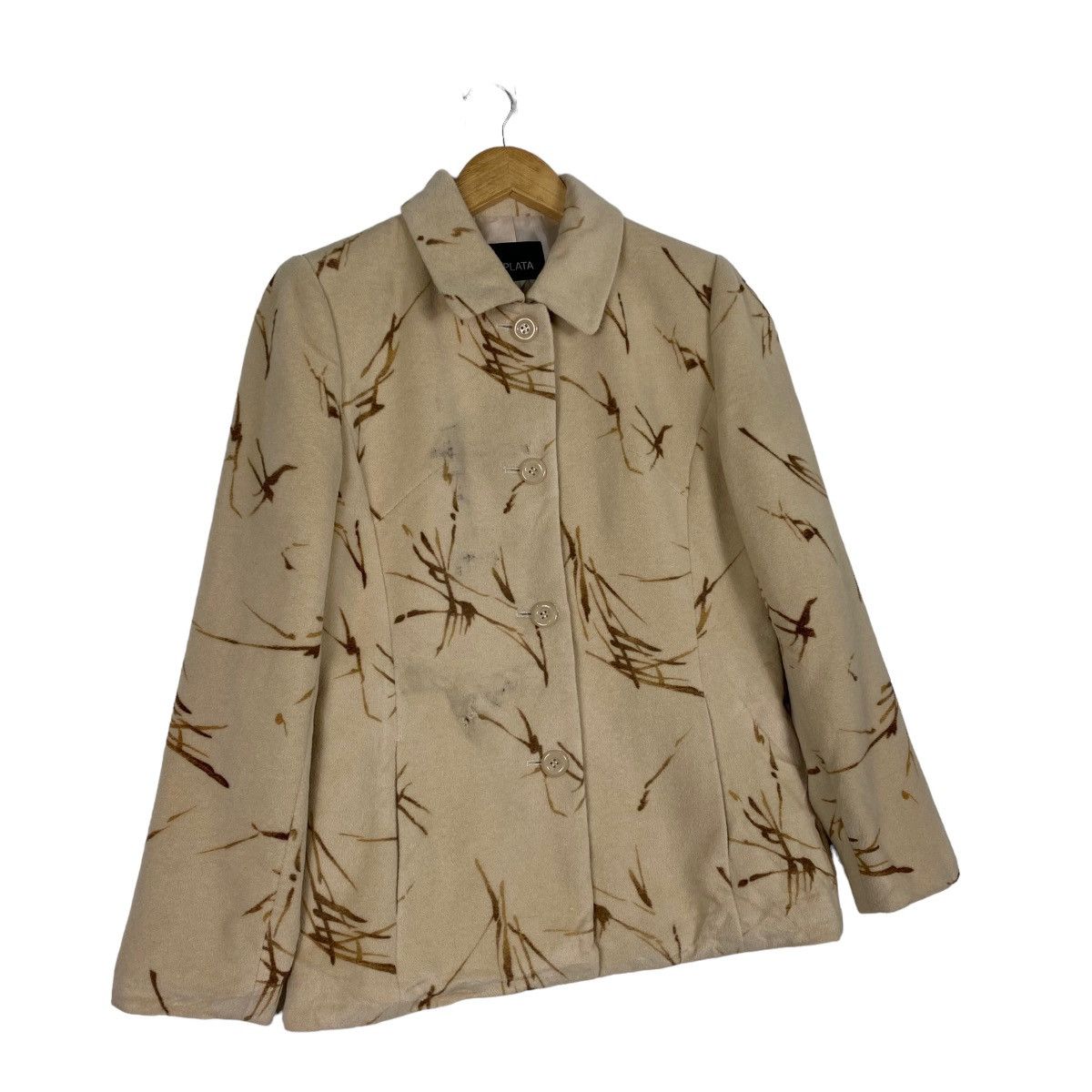 Japanese Brand Japanase Designer Plata Designer Coat Size S Size US S / EU 44-46 / 1 - 4 Thumbnail