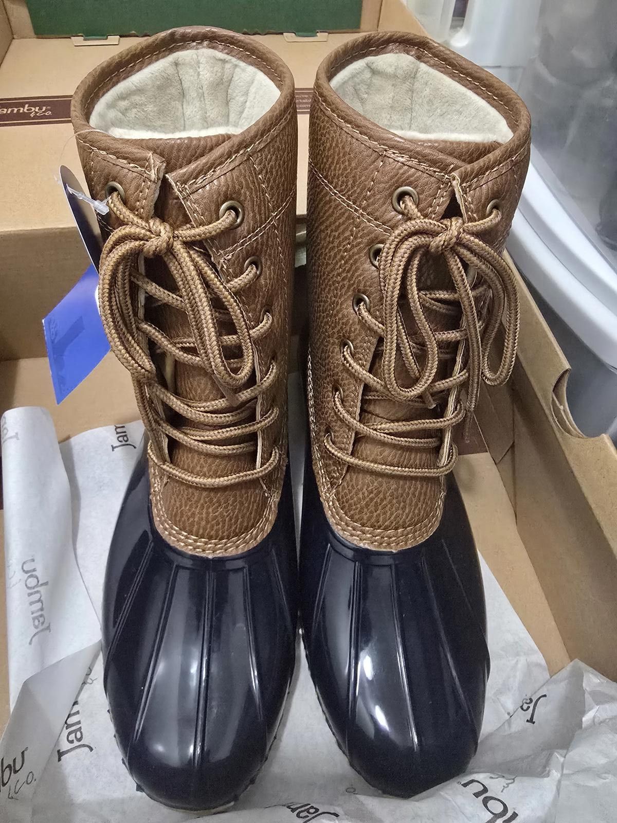 Other Jambu Waterproof Maplewood Duck Boots Size US 7 / IT 37 - 1 Thumbnail