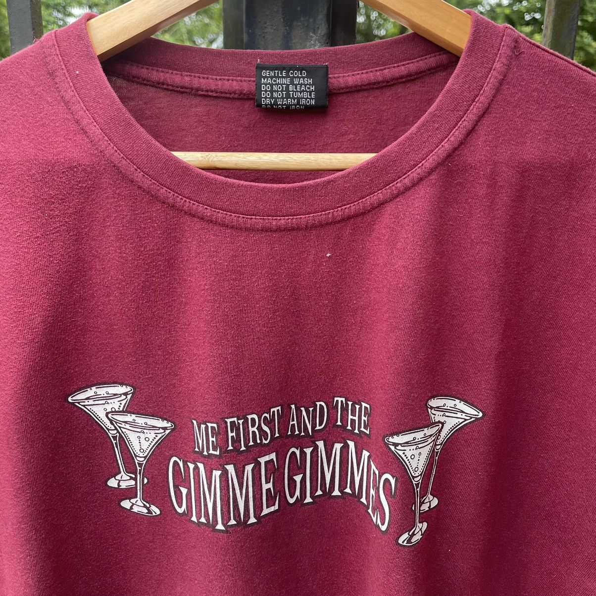 Band Tees × Vintage 🔥🔥Vintage Me First And The Gimme Gimmes Punk Rock Promo Tee Size US XL / EU 56 / 4 - 4 Thumbnail