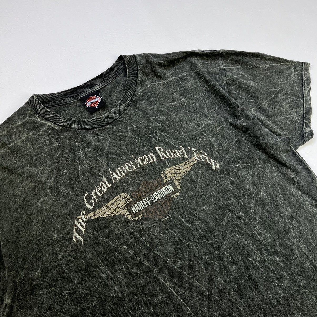 Harley Davidson × Vintage Harley Davidson faded tee Size US XL / EU 56 / 4 - 2 Thumbnail