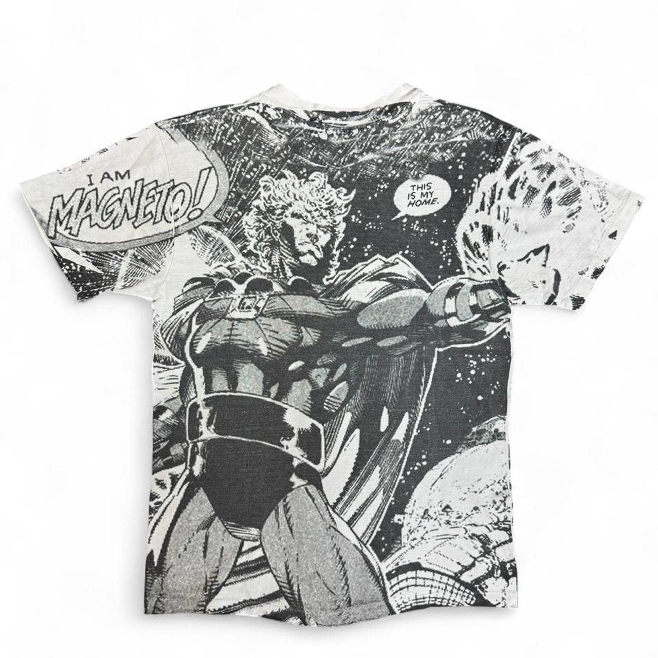 Marvel Comics Vintage Magnetos X-Men black & white graphic tee Size XL Size US XL / EU 56 / 4 - 2 Thumbnail