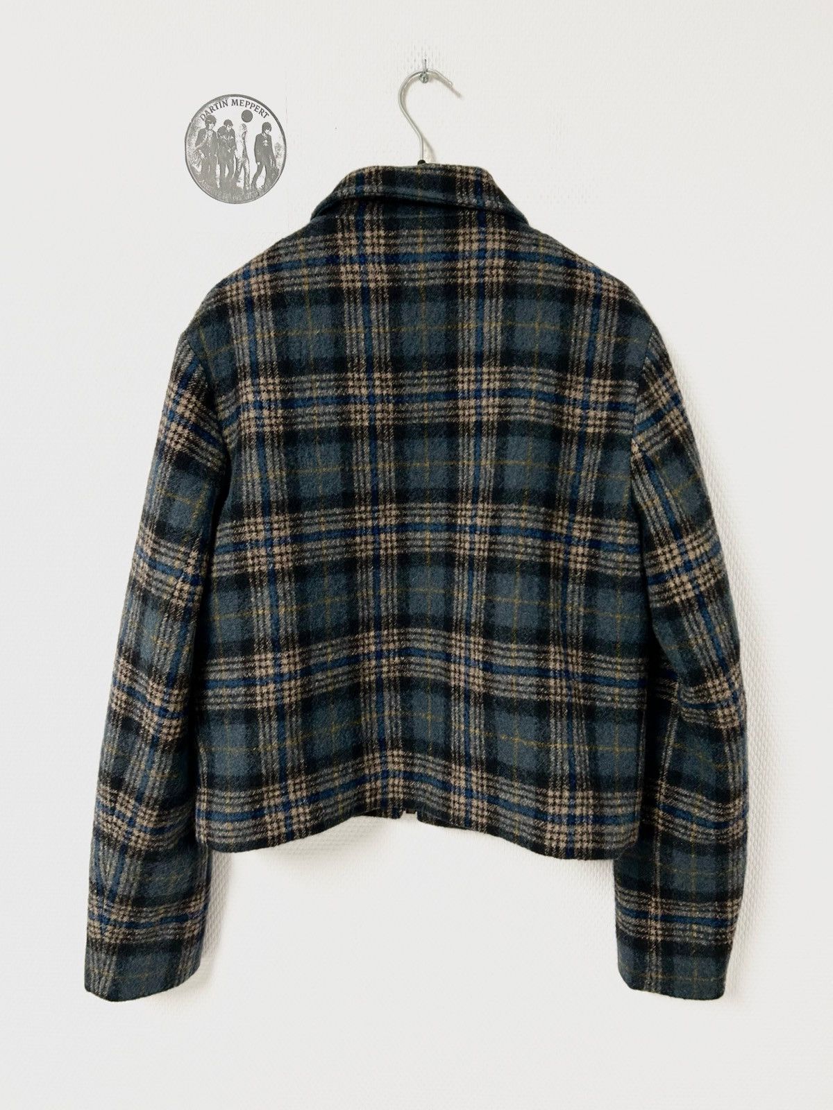 Gucci FW2017 1/1 Sample Fringe Plaid Zip Jacket Size US M / EU 48-50 / 2 - 2 Thumbnail