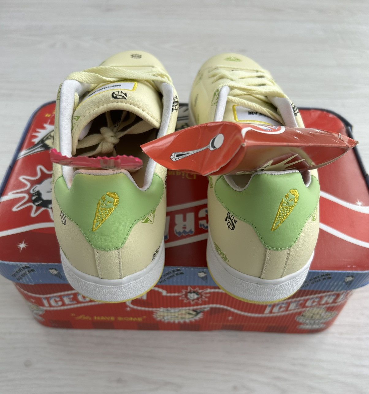 Icecream RARE OG REEBOK X BBC/ICE CREAM BOUTIQUE SNEAKER Size US 9 / EU 42 - 3 Thumbnail