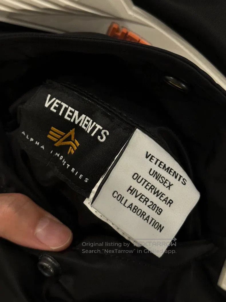 Vetements Vetements X Alpha Racing Baseball Jacket. Size US S / EU 44-46 / 1 - 8 Thumbnail