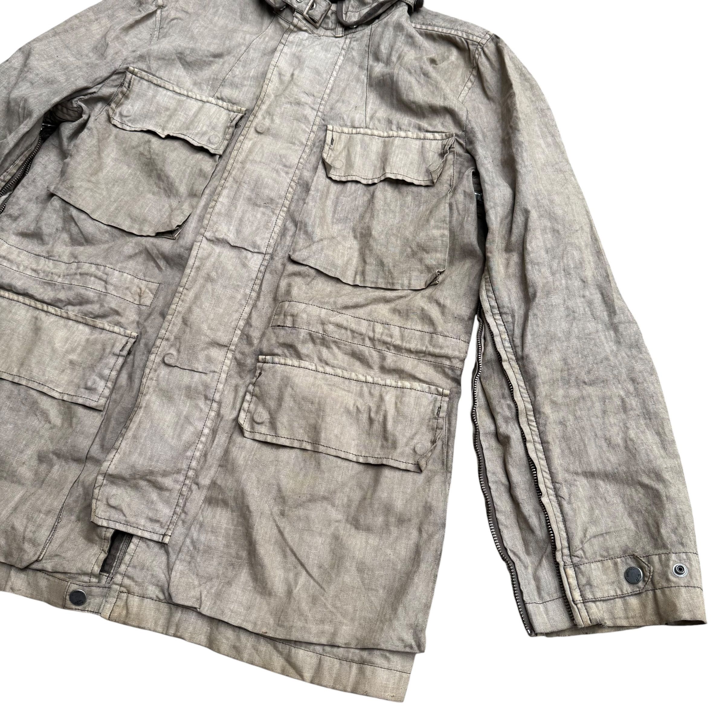 C.P. Company CP Company Linoflax Transparent Cover Goggle Jacket Size US M / EU 48-50 / 2 - 6 Thumbnail