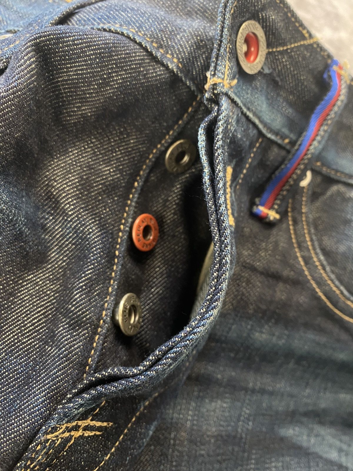 Replay Replay x FC Barcelona Dark Blue Jeans Size: W31 L30 Size US 31 - 8 Thumbnail