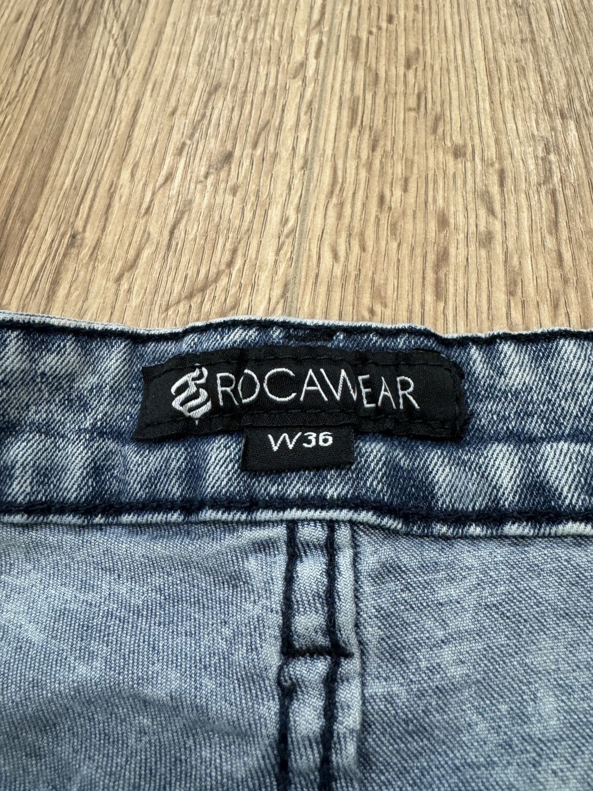 Vintage Y2K Rocawear JNCO Style Denim Jeans W36 L30