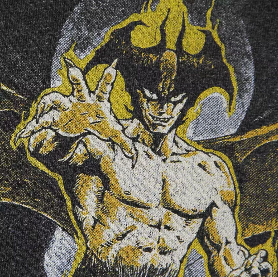 Japanese Brand × Vintage Devilman Graphic Printed Cotton Tshirt Size US S / EU 44-46 / 1 - 4 Thumbnail