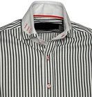 Other Guide London Men's Double Collar Shirt Black White Size US L / EU 52-54 / 3 - 3 Thumbnail