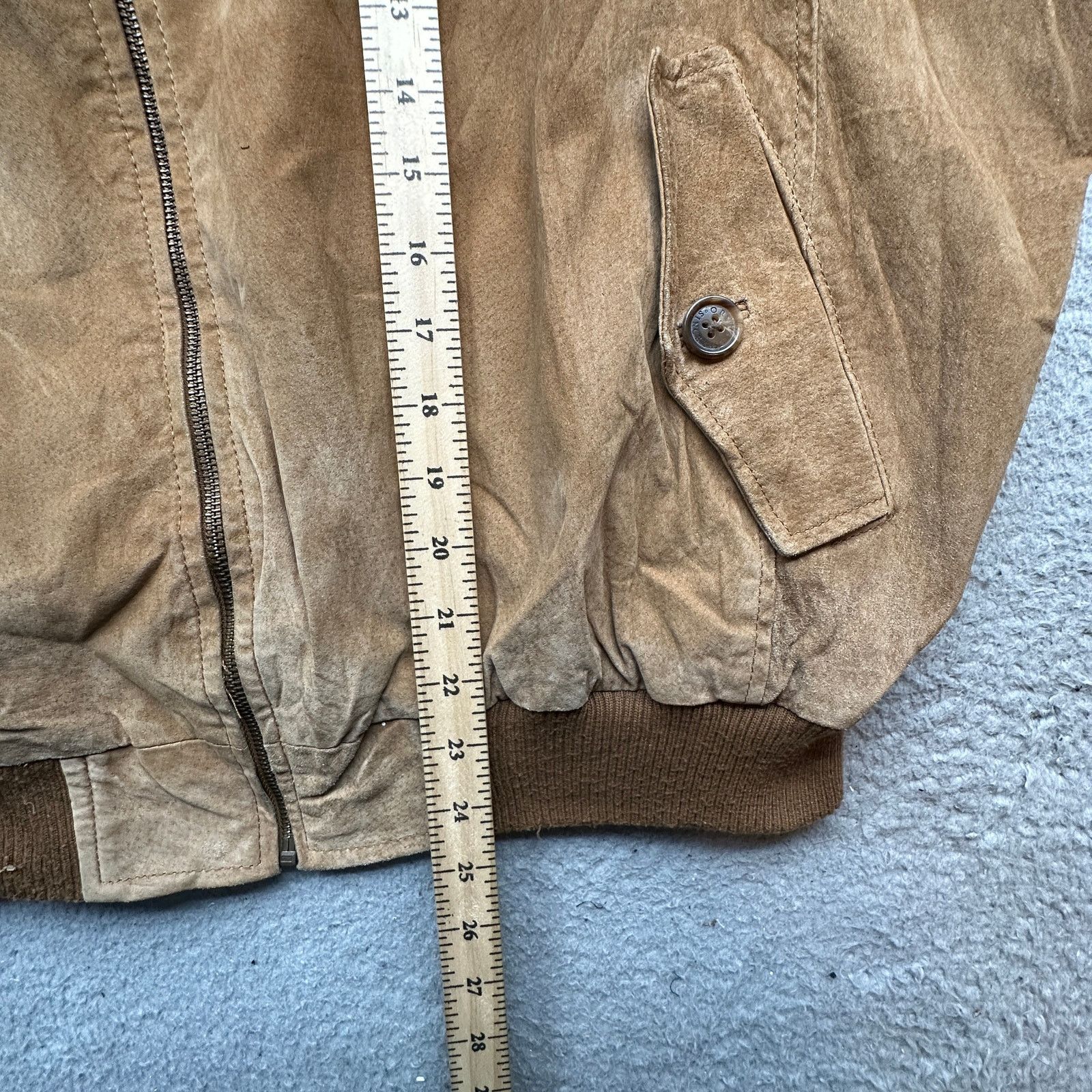 Orvis Orvis Suede Bomber Western Plaid Cotton Lined Jacket Large Size US L / EU 52-54 / 3 - 5 Thumbnail