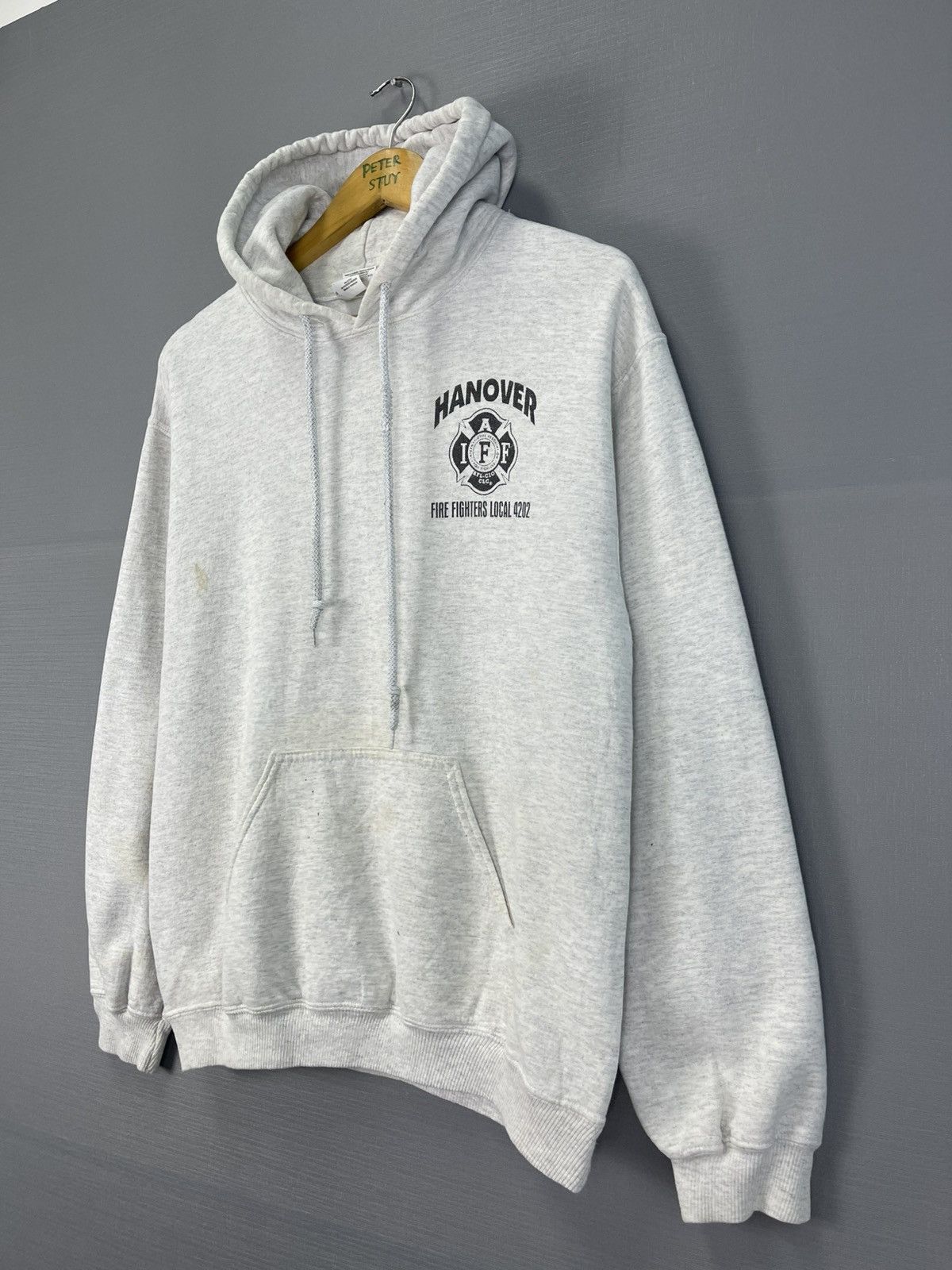 Hanover Vintage 90s Hanover Hoodies Size US S / EU 44-46 / 1 - 4 Thumbnail