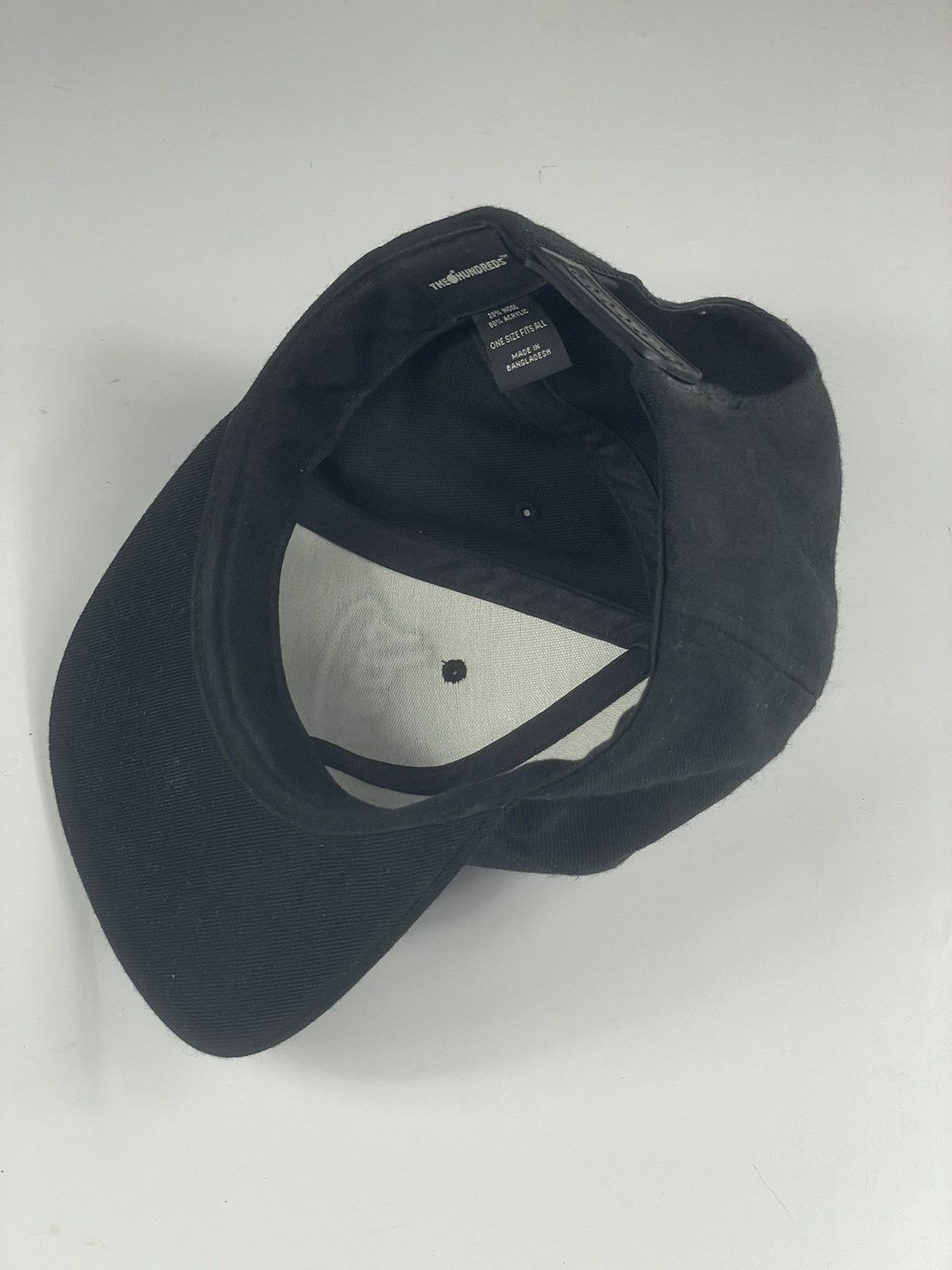 The Hundreds The hundreds classic snapback rare skate cap logo black Size ONE SIZE - 6 Thumbnail