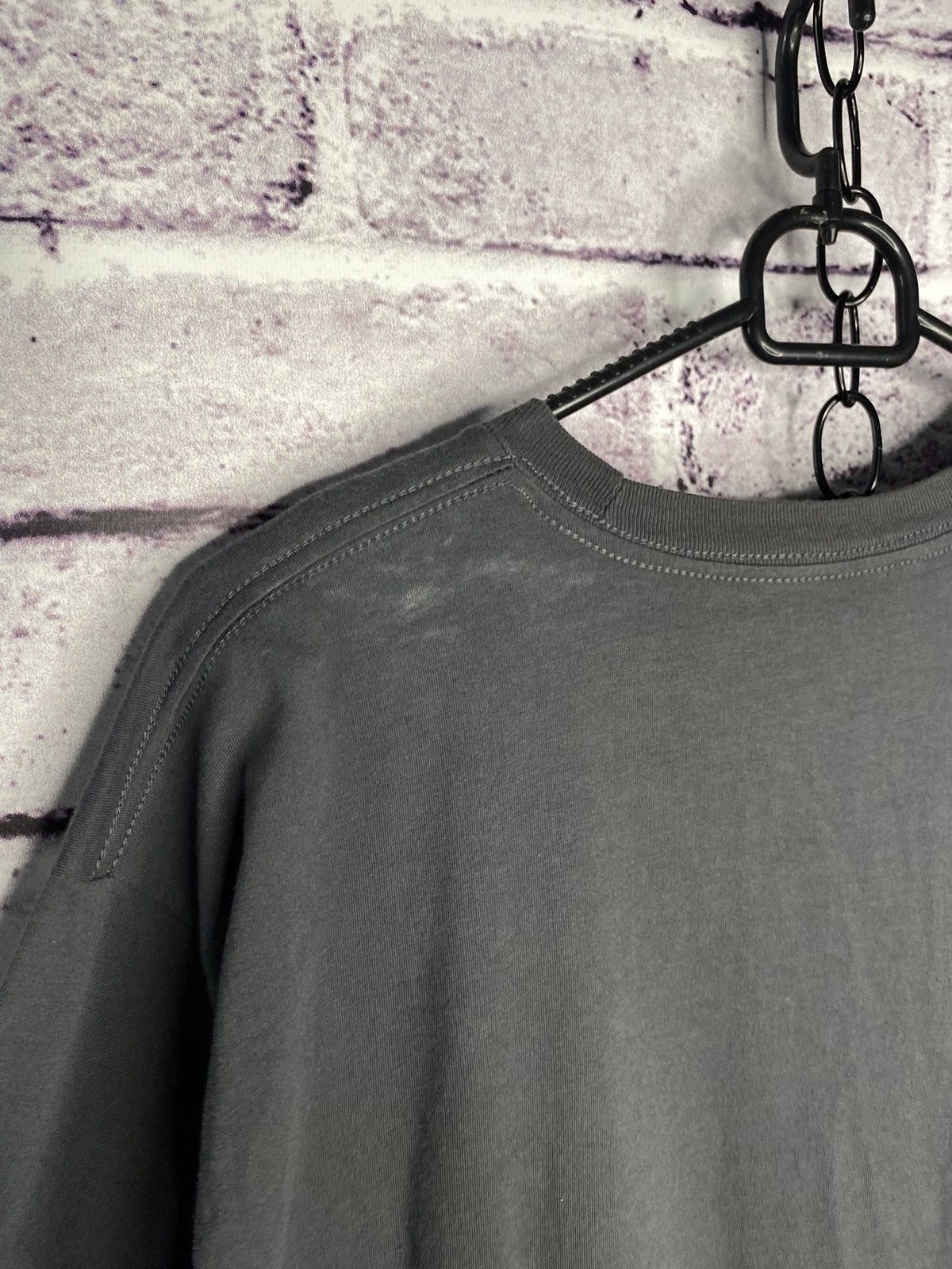 Band Tees 90s T-Shirt Mens Gray Skeleton Music Rock And Roll Grim Size US L / EU 52-54 / 3 - 10 Thumbnail