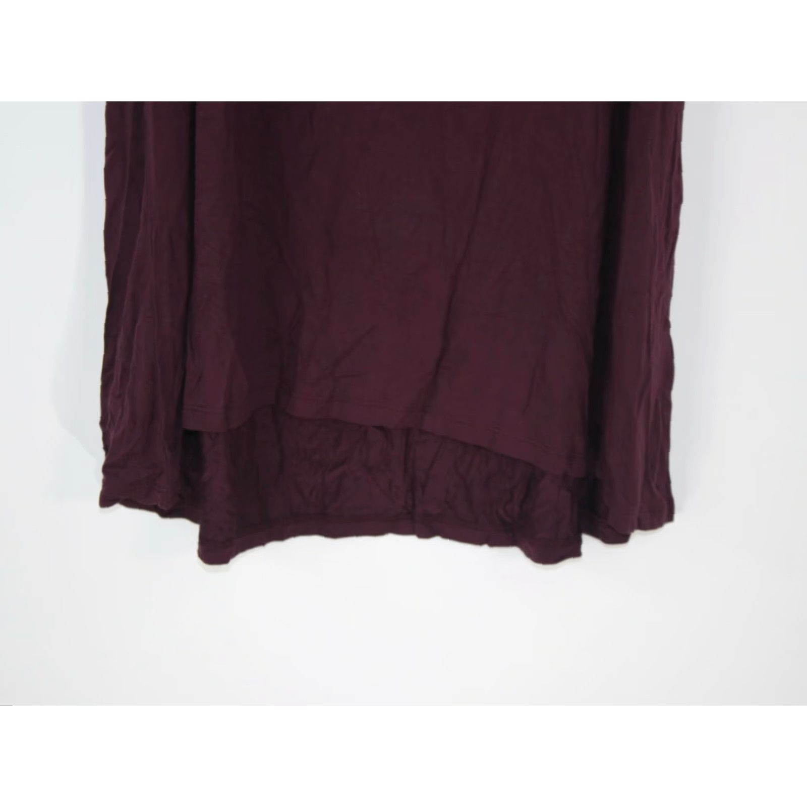 Essentials Essentials Solid Maroon Tank Top Womens Medium Sleeveless Round Neck Casual Size M / US 6-8 / IT 42-44 - 4 Thumbnail
