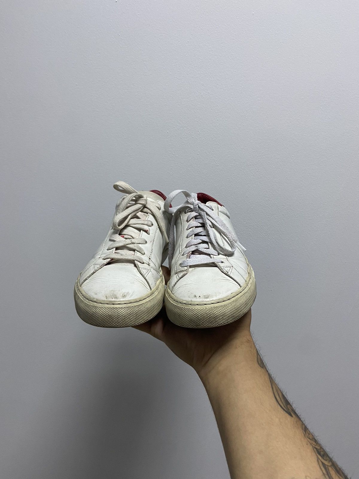 Givenchy × Vintage Givenchy Leather Vintage Shoes Low Sneakers Womans Size US 9 / IT 39 - 2 Thumbnail