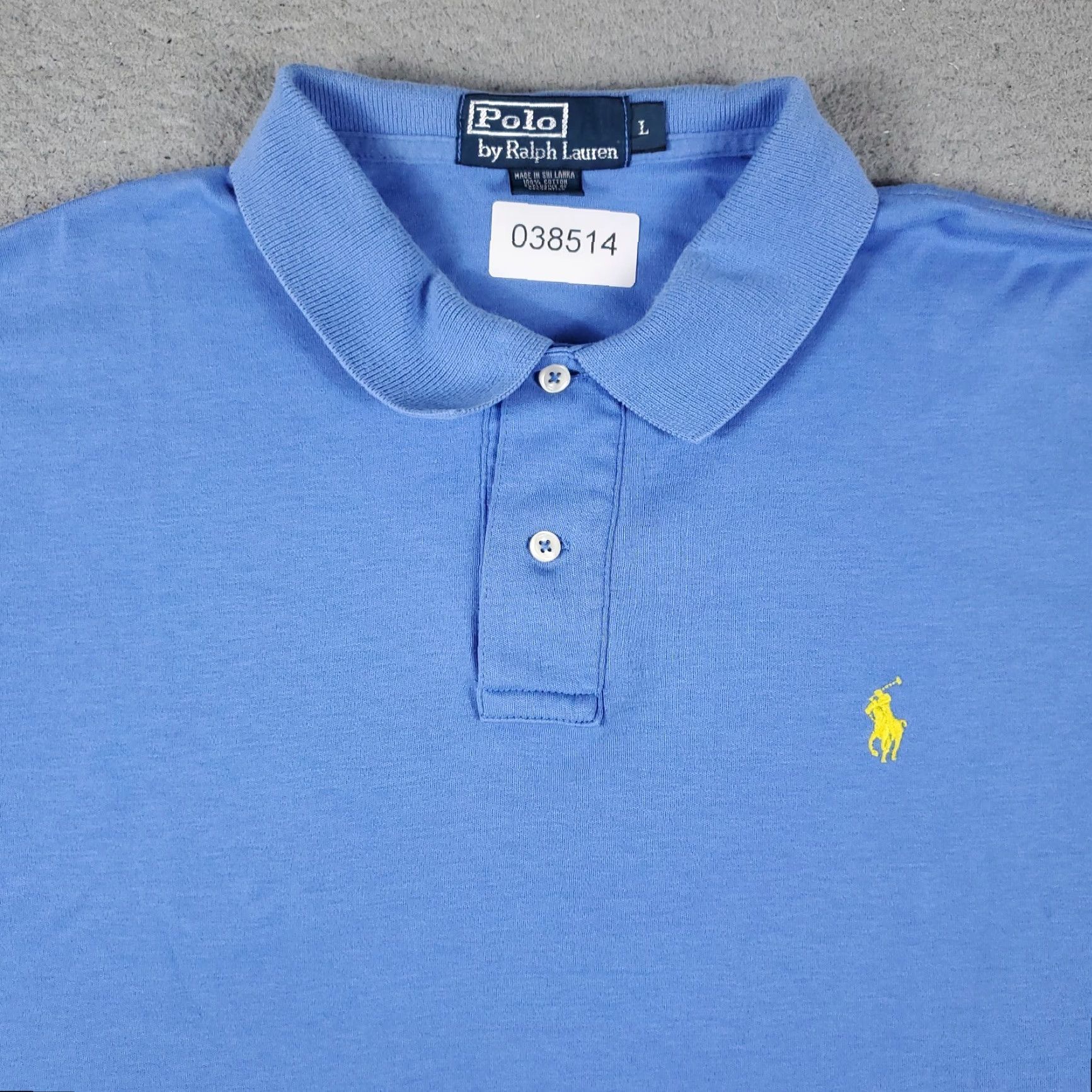 Ralph Lauren Ralph Lauren Polo Shirt Mens Large Blue Casual Short Sleeve Activewear Size US L / EU 52-54 / 3 - 2 Thumbnail