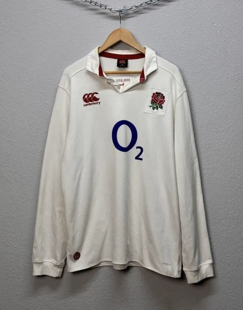 Canterbury of New Zealand × Vintage Canterbury England Jersey Long Sleeve Size US XL / EU 56 / 4 - 3 Thumbnail