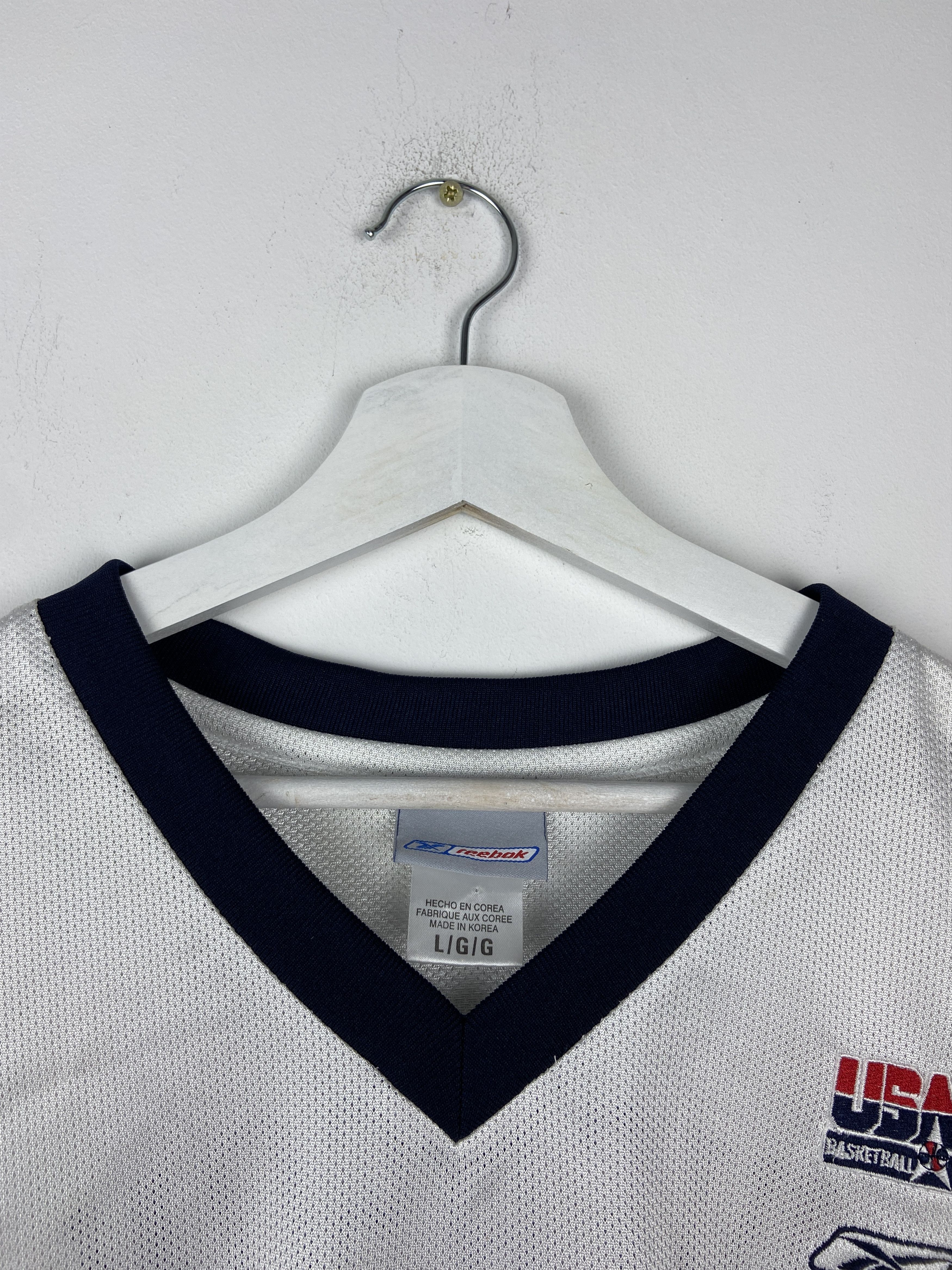 Reebok #4 Allen Iverson USA Olympic Dream Team Reebok Jersey NBA Size US L / EU 52-54 / 3 - 7 Thumbnail
