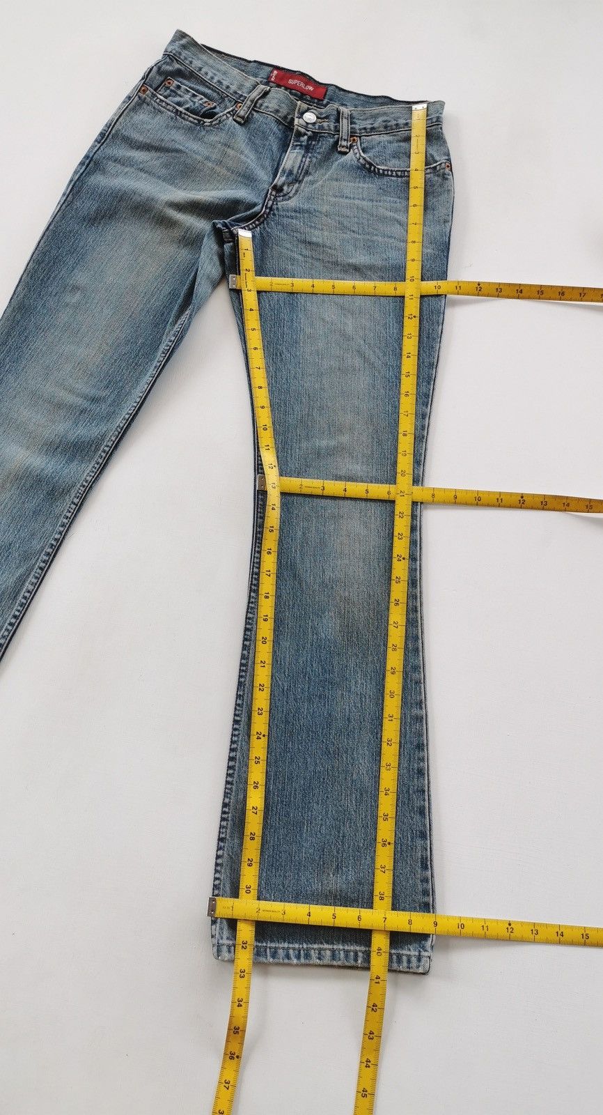 Levi's Superlow Bootcut Vintage Levis 518 Denim Jeans Size 29" - 12 Thumbnail