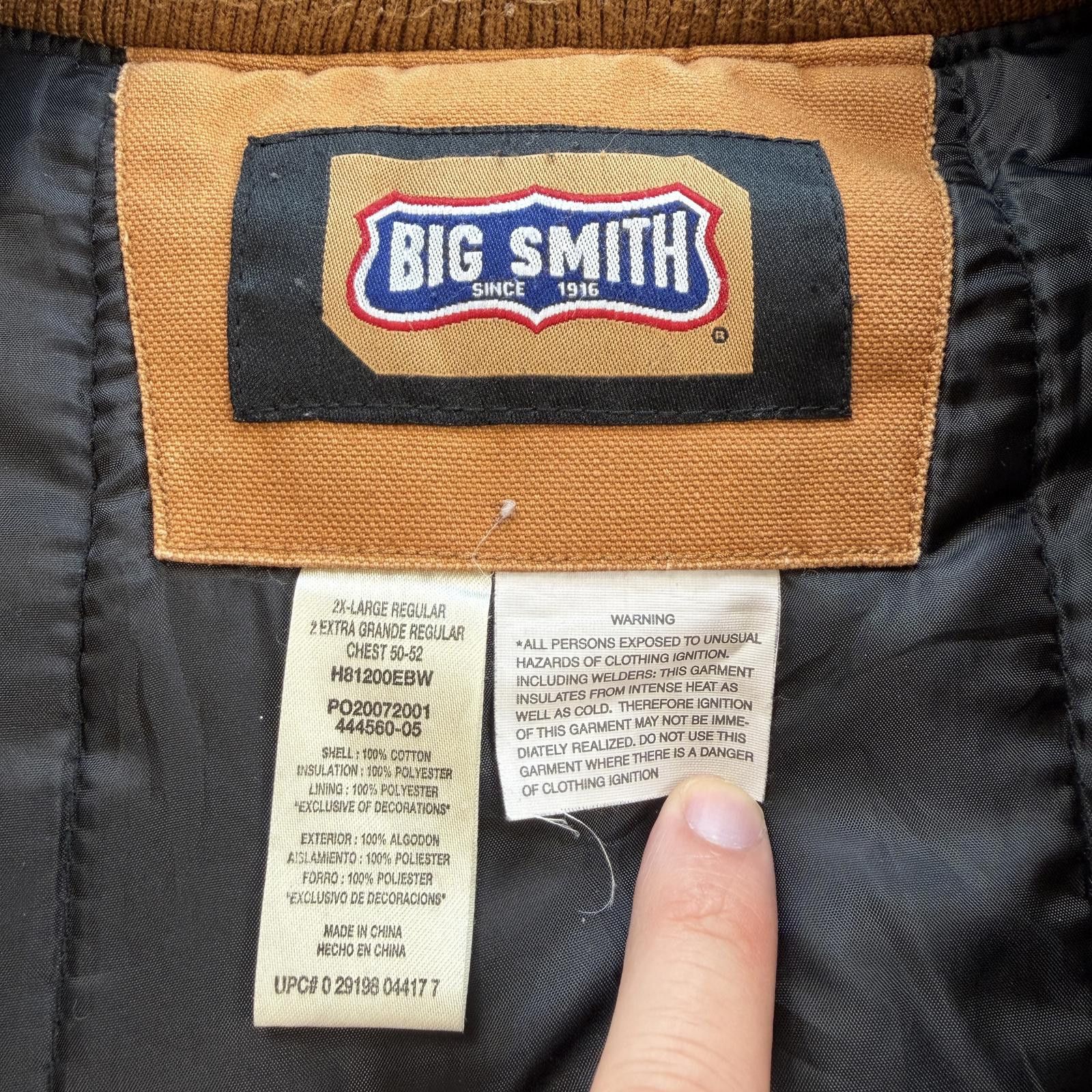 Other Vintage Big Smith Duck Canvas Work Vest Insulated Vest Size US XXL / EU 58 / 5 - 4 Thumbnail