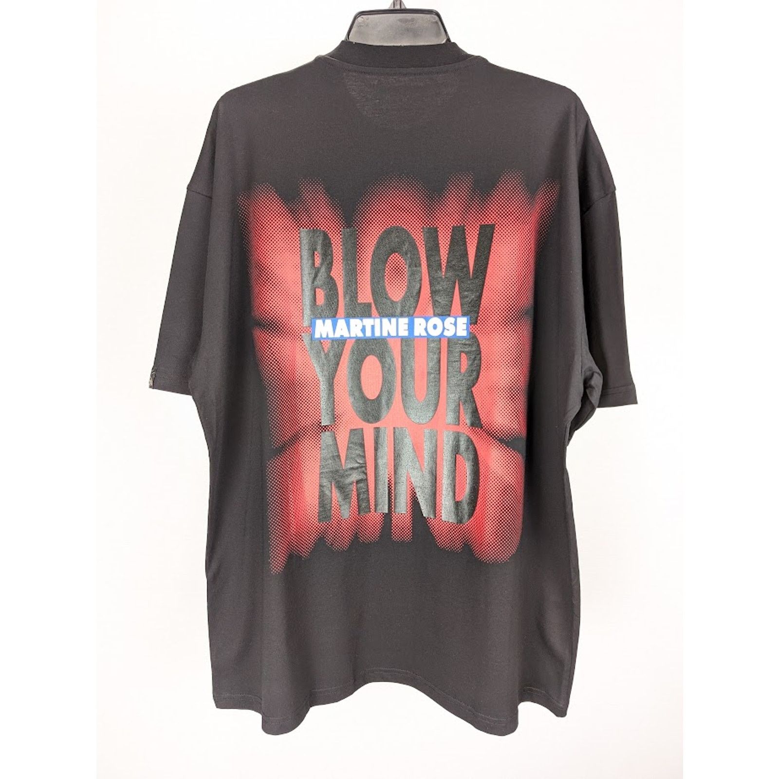 Martine Rose o1rshd1 Oversize Short Sleeve T-Shirt in Black XL Size US XL / EU 56 / 4 - 10 Thumbnail