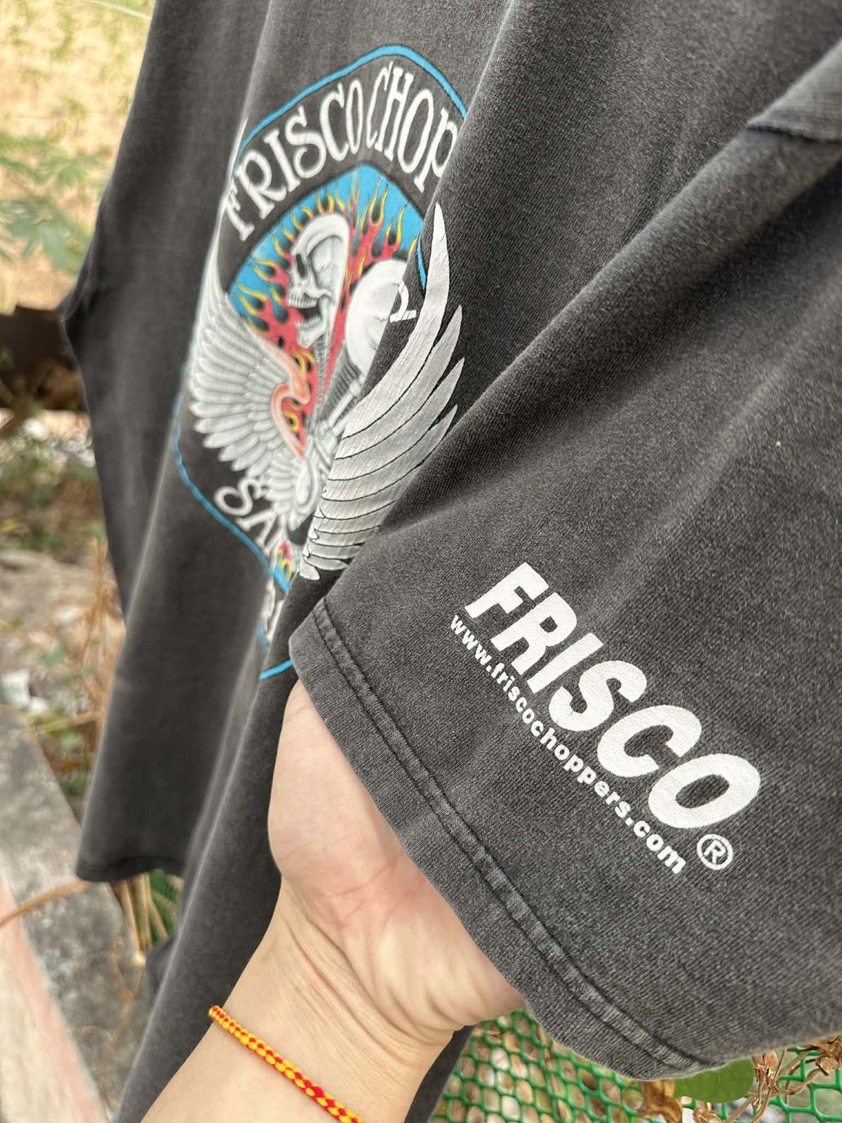 Harley Davidson Vintage Frisco choppers t-shirt Size US XL / EU 56 / 4 - 3 Thumbnail