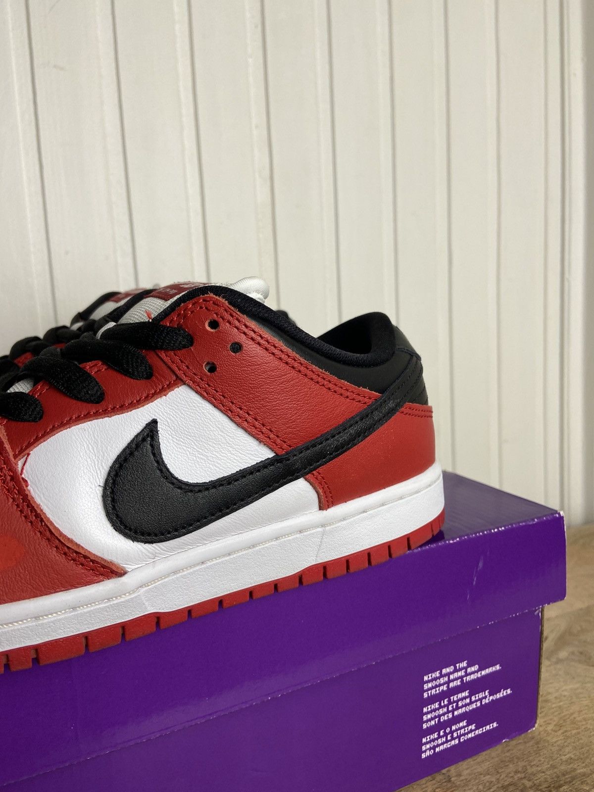 Nike Used Nike SB Dunk Low Pro "J-Pack Chicago" Size 7US/40EU Size US 7 / EU 40 - 2 Thumbnail