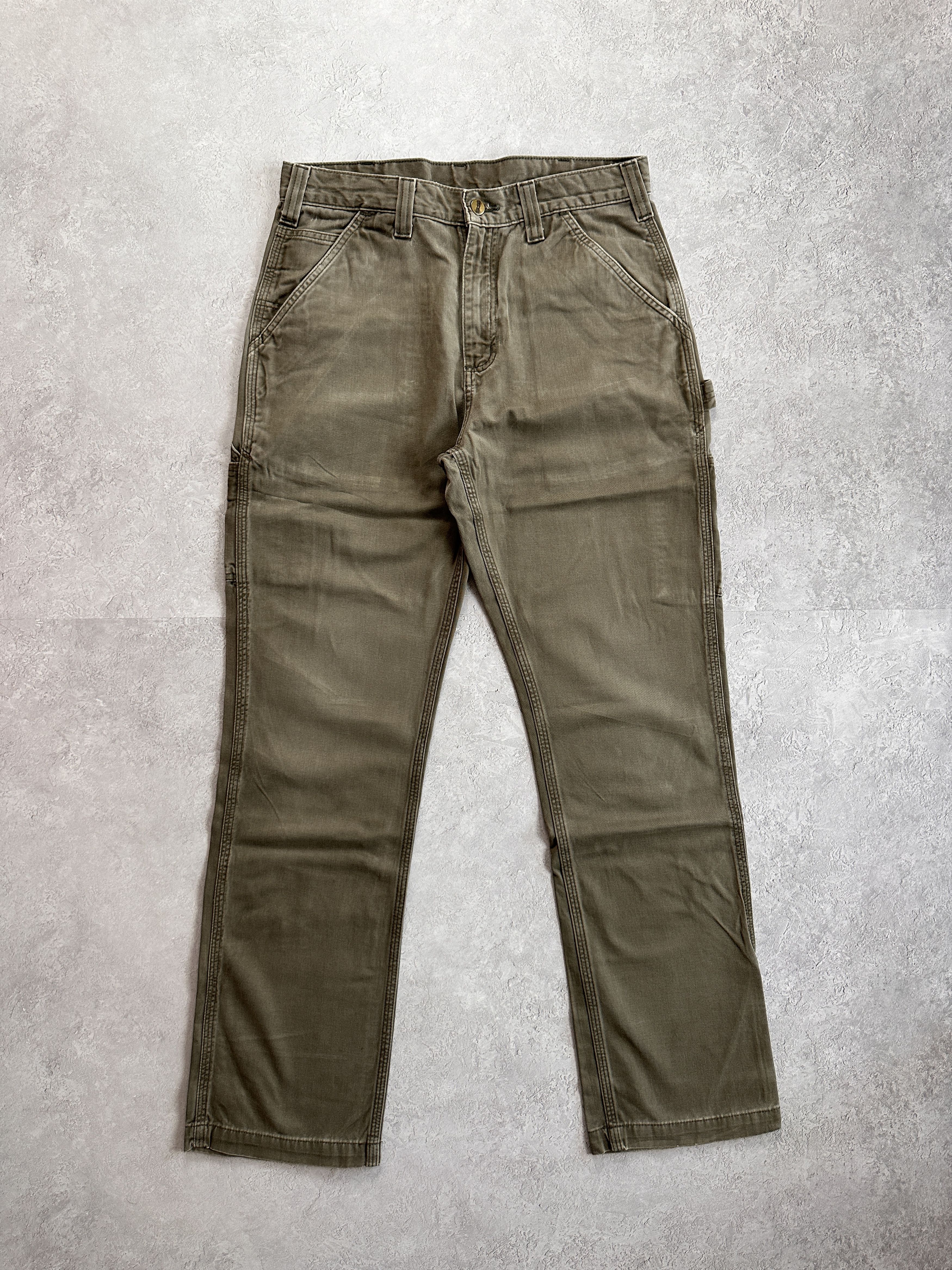 Carhartt × Vintage Vintage Carhartt Workwear Carpenter Pant Size US 32 / EU 48 - 2 Thumbnail