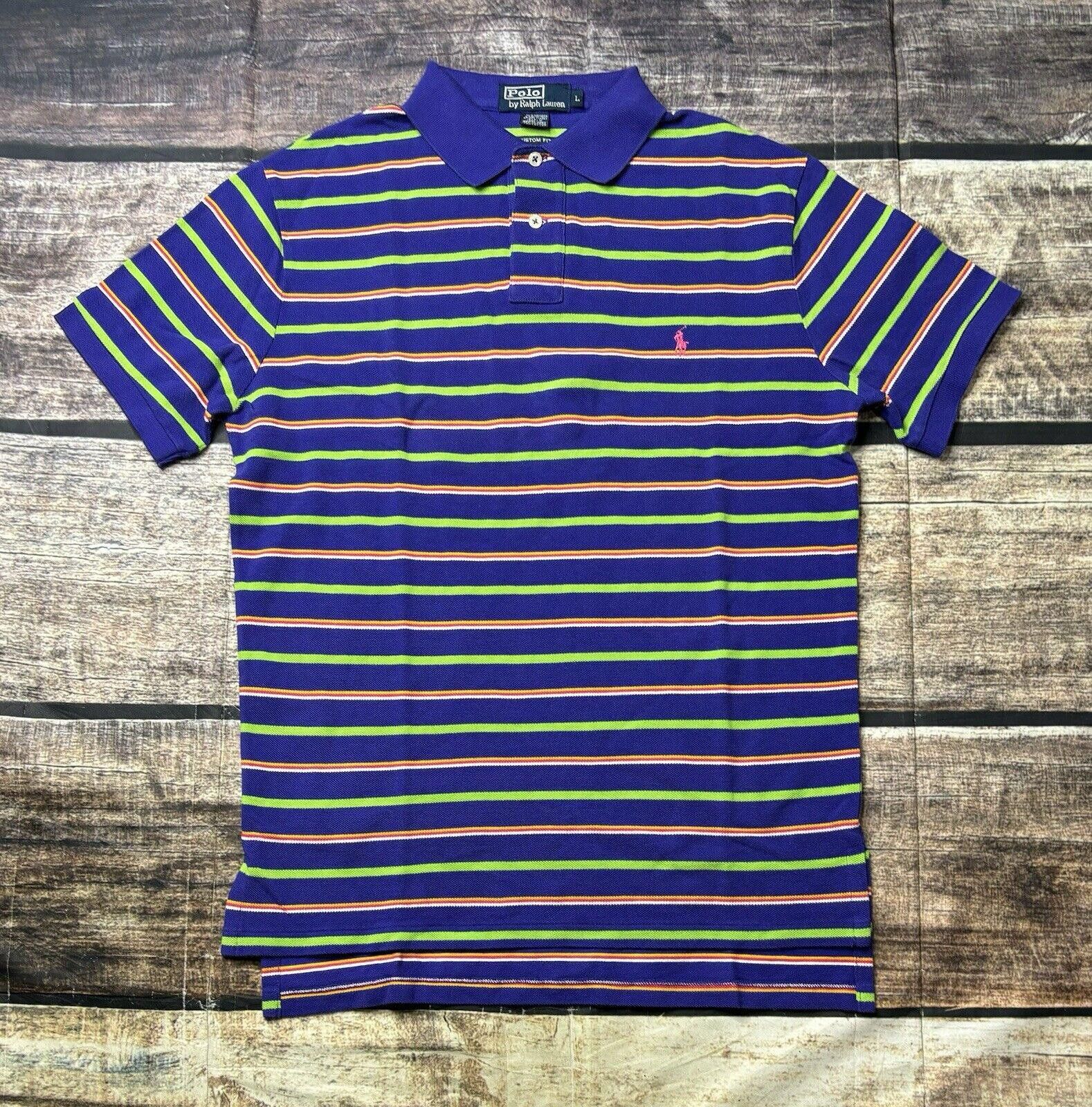 Polo Ralph Lauren VTG Polo Ralph Lauren Polo Shirt Men's Large Cotton USA Size US L / EU 52-54 / 3 - 1 Thumbnail