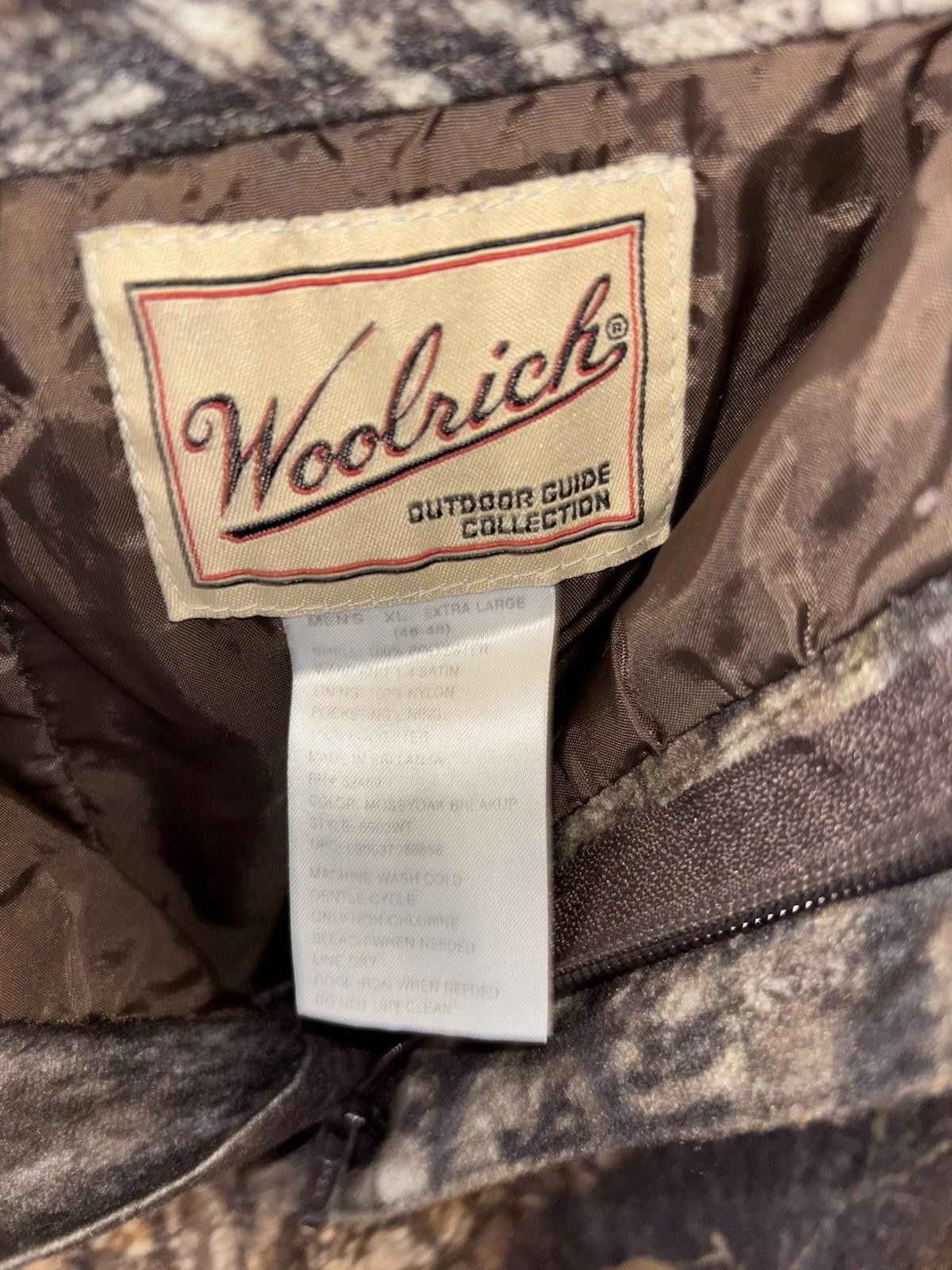 Nigel Cabourn Woolrich Camo Cargo Pants Outdoor Guide XL Size US 36 / EU 52 - 5 Thumbnail
