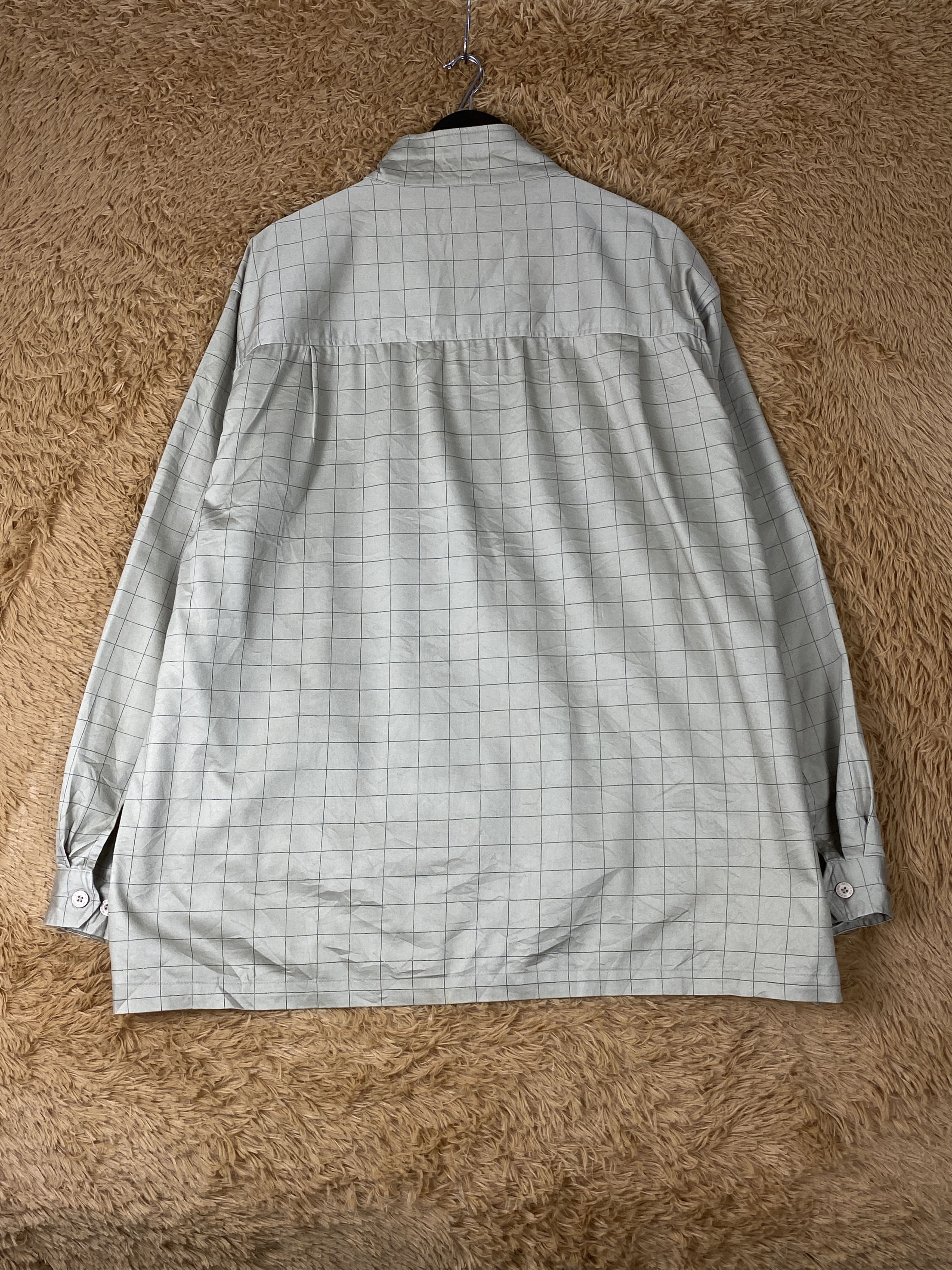 Japanese Brand × Vintage Vintage Moderm Zip Up Windbreaker Jacket Size US XXL / EU 58 / 5 - 5 Thumbnail