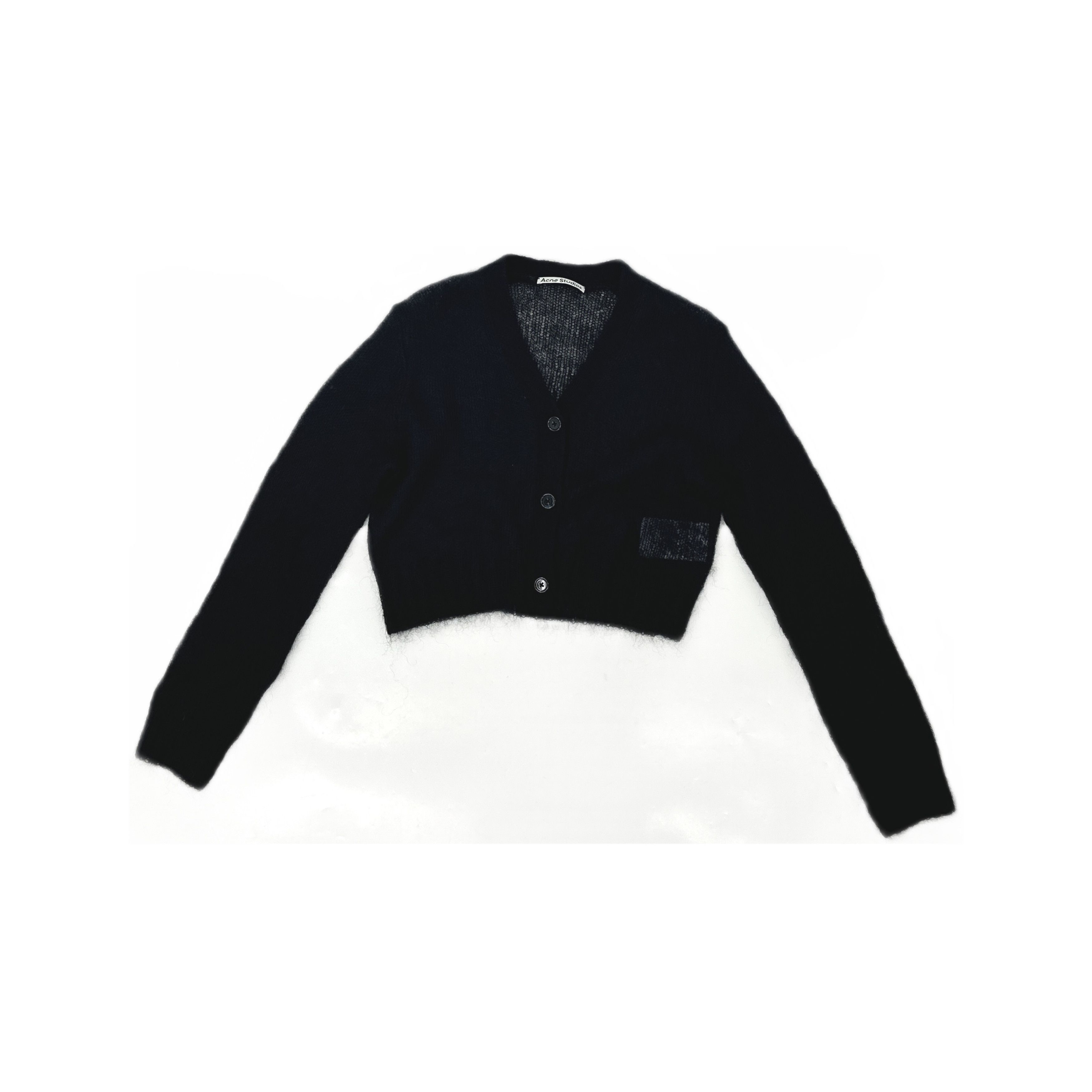 Acne Studios Acne Studios Mohair Wool V-Neck Cardigan Size S Size S / US 4 / IT 40 - 1 Thumbnail