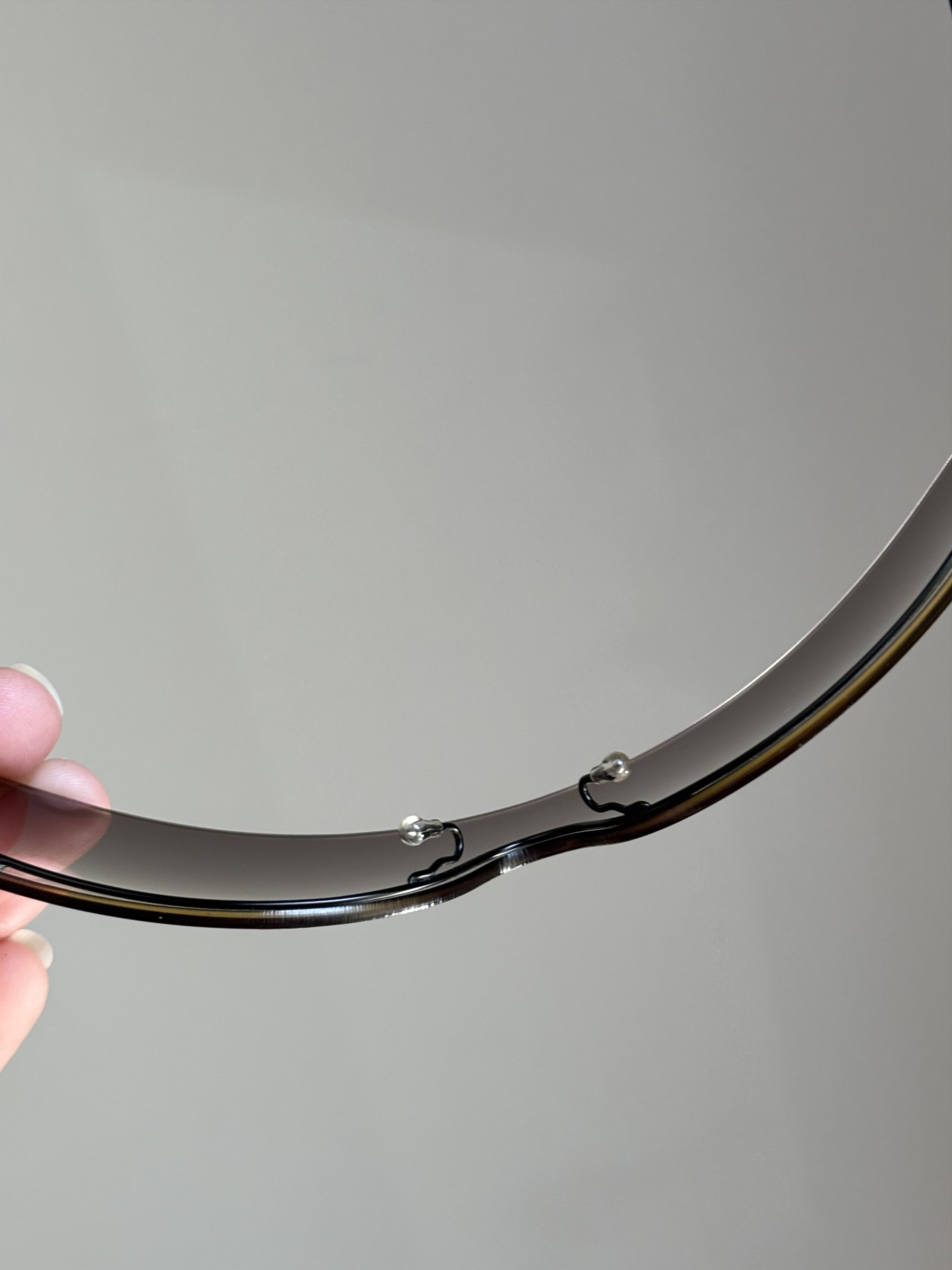 Chanel Chanel Sunglasses 4077-H CC Rhinestone Rimless 4017 Vintage Size ONE SIZE - 6 Thumbnail