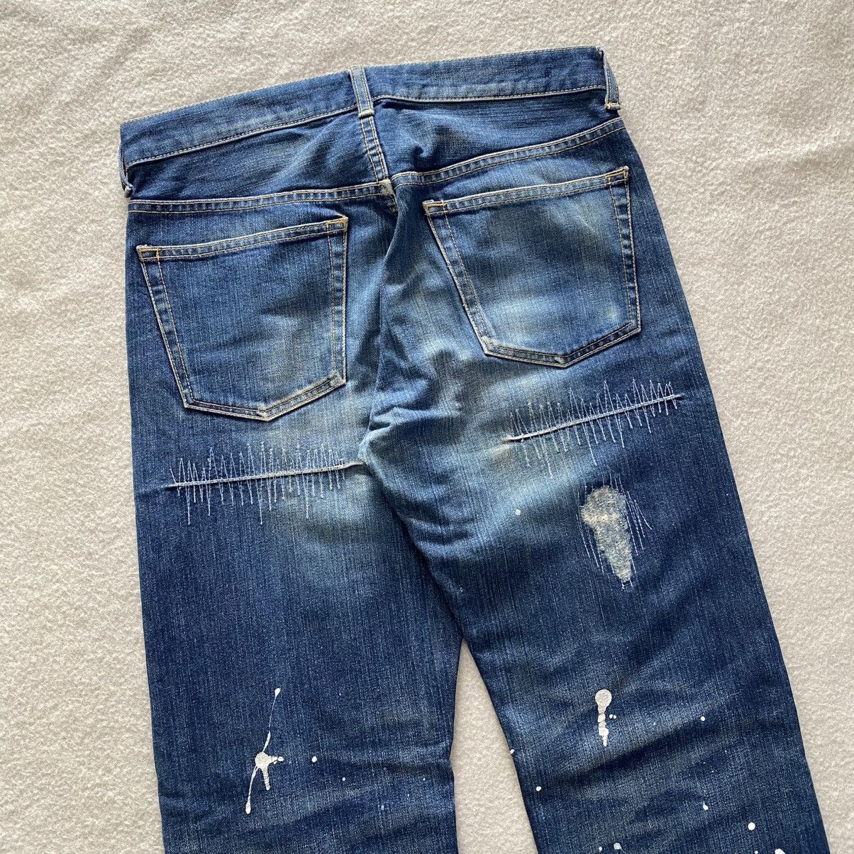 Japanese Brand × Takeo Kikuchi Vintage Japanese Brand Takeo Kikuchi Distressed Denim w30 Size US 30 / EU 46 - 7 Thumbnail
