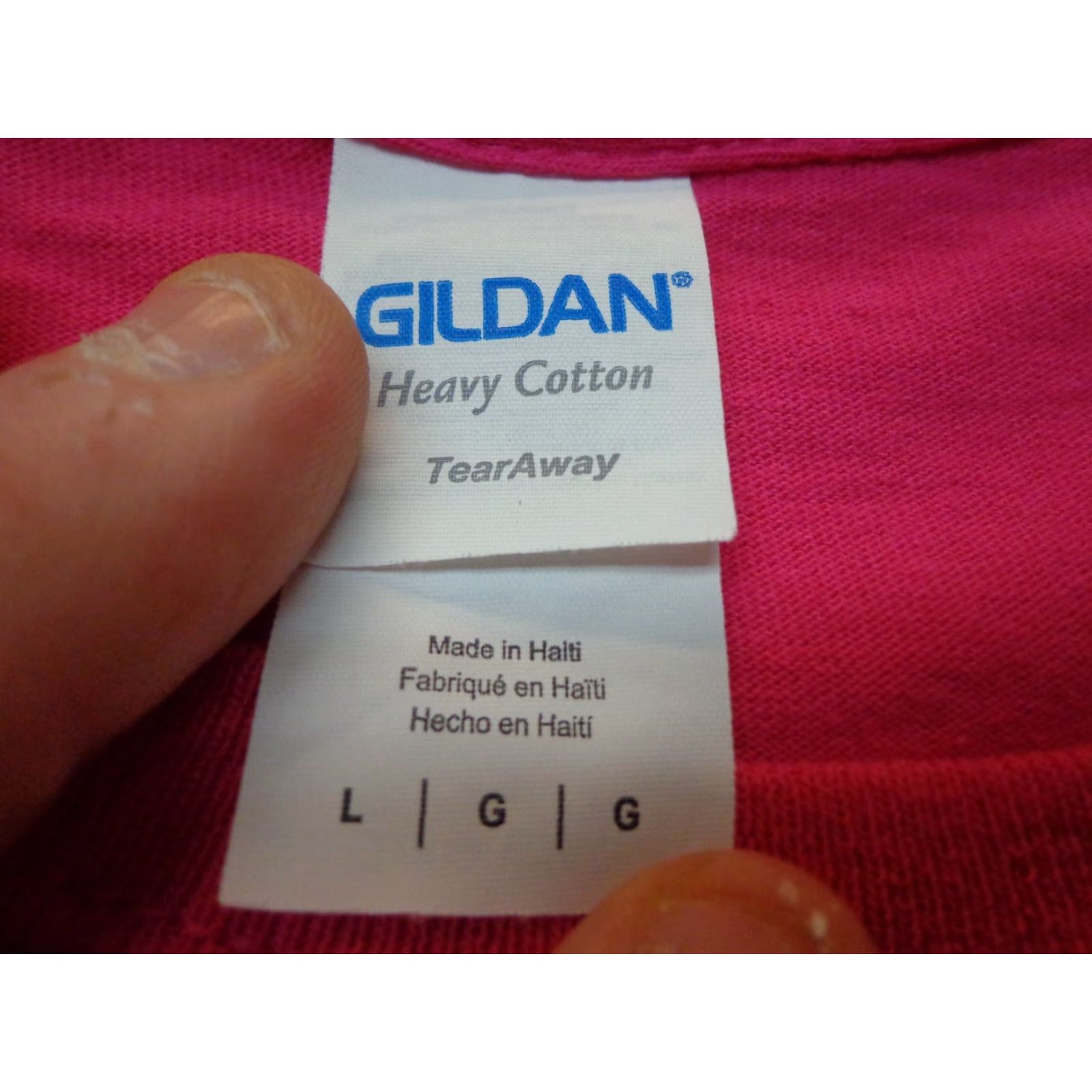 Gildan Tennessee Lady Vols Basketball 2019 Live Pink Bleed Orange Large T Shirt Size US L / EU 52-54 / 3 - 3 Thumbnail