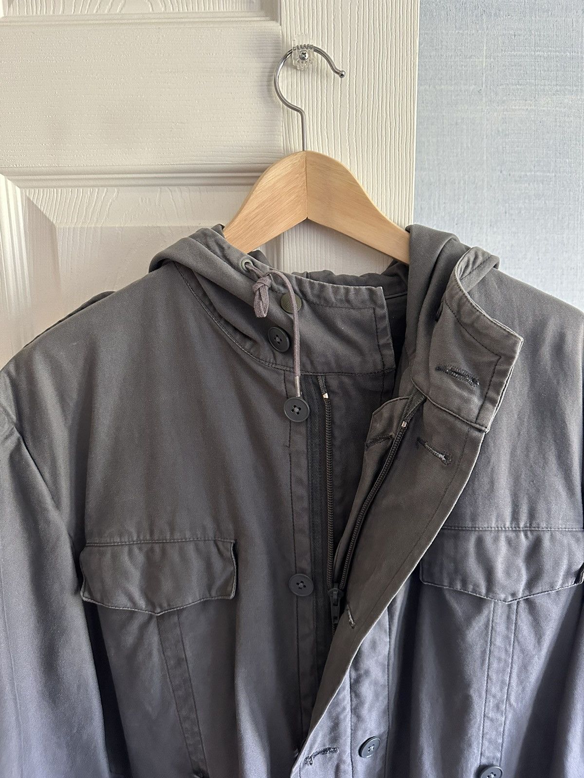 Vintage 80s Military Blank Parka Size US XL / EU 56 / 4 - 2 Thumbnail
