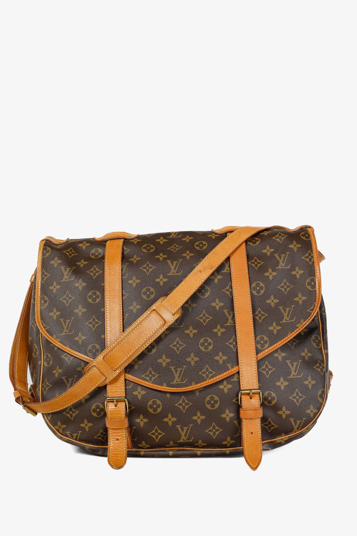 Louis Vuitton Louis Vuitton Saumur Monogram Canvas Large Satchel Size ONE SIZE - 1 Thumbnail