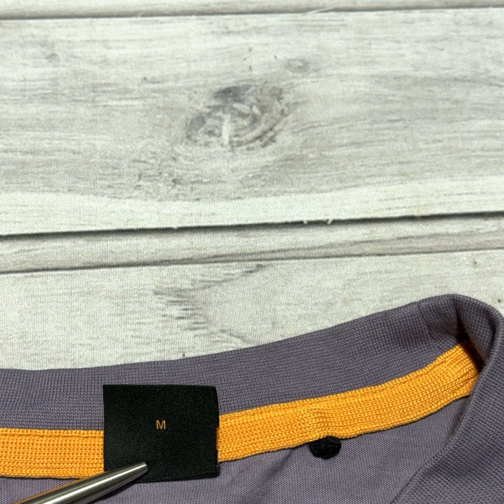Hugo Boss VINTAGE? No — Hugo Boss T-Shirt Mens M Purple Te gloss? Size US M / EU 48-50 / 2 - 4 Thumbnail