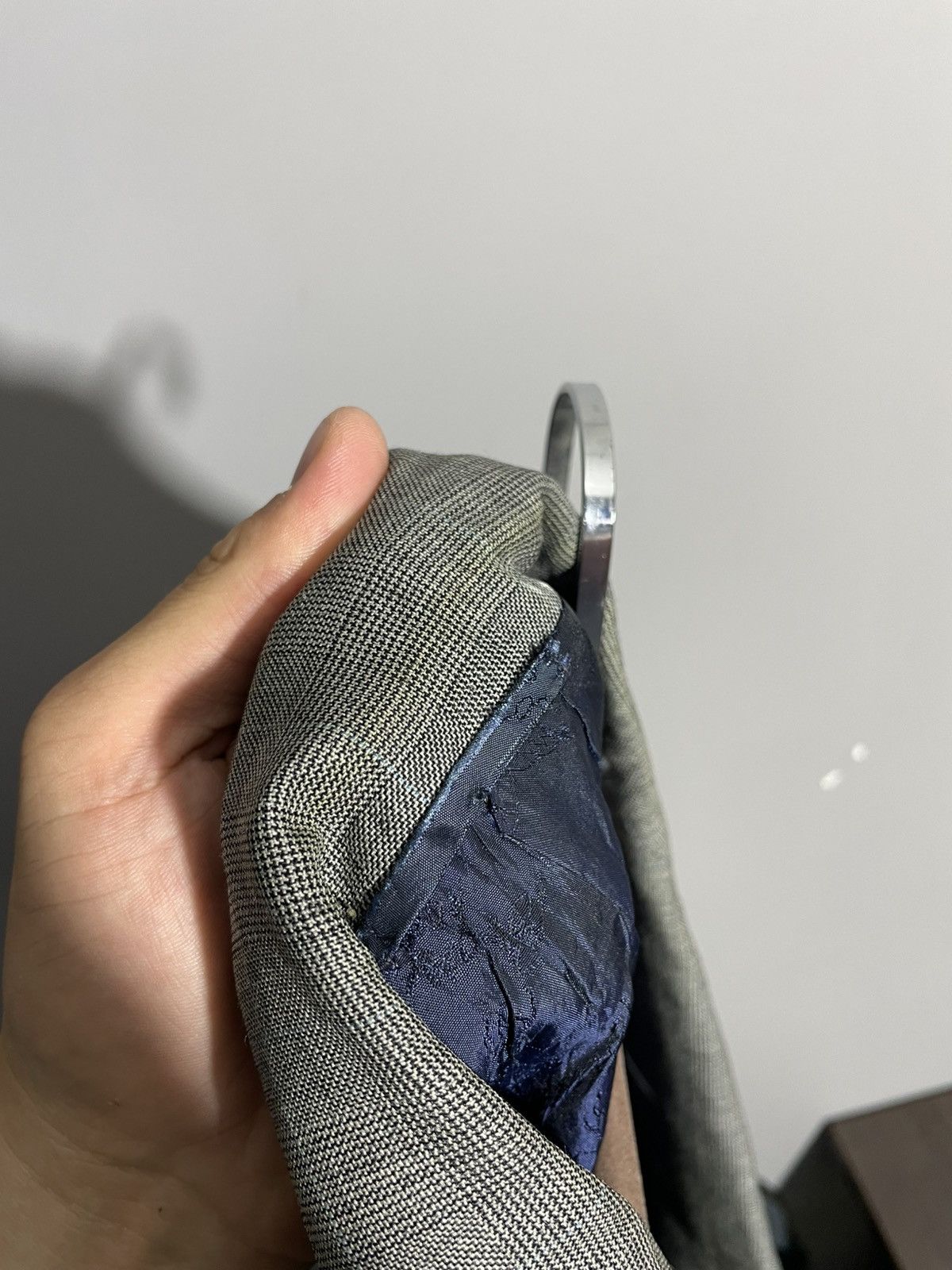 Vintage Brioni Wool Gray Blazer size 54