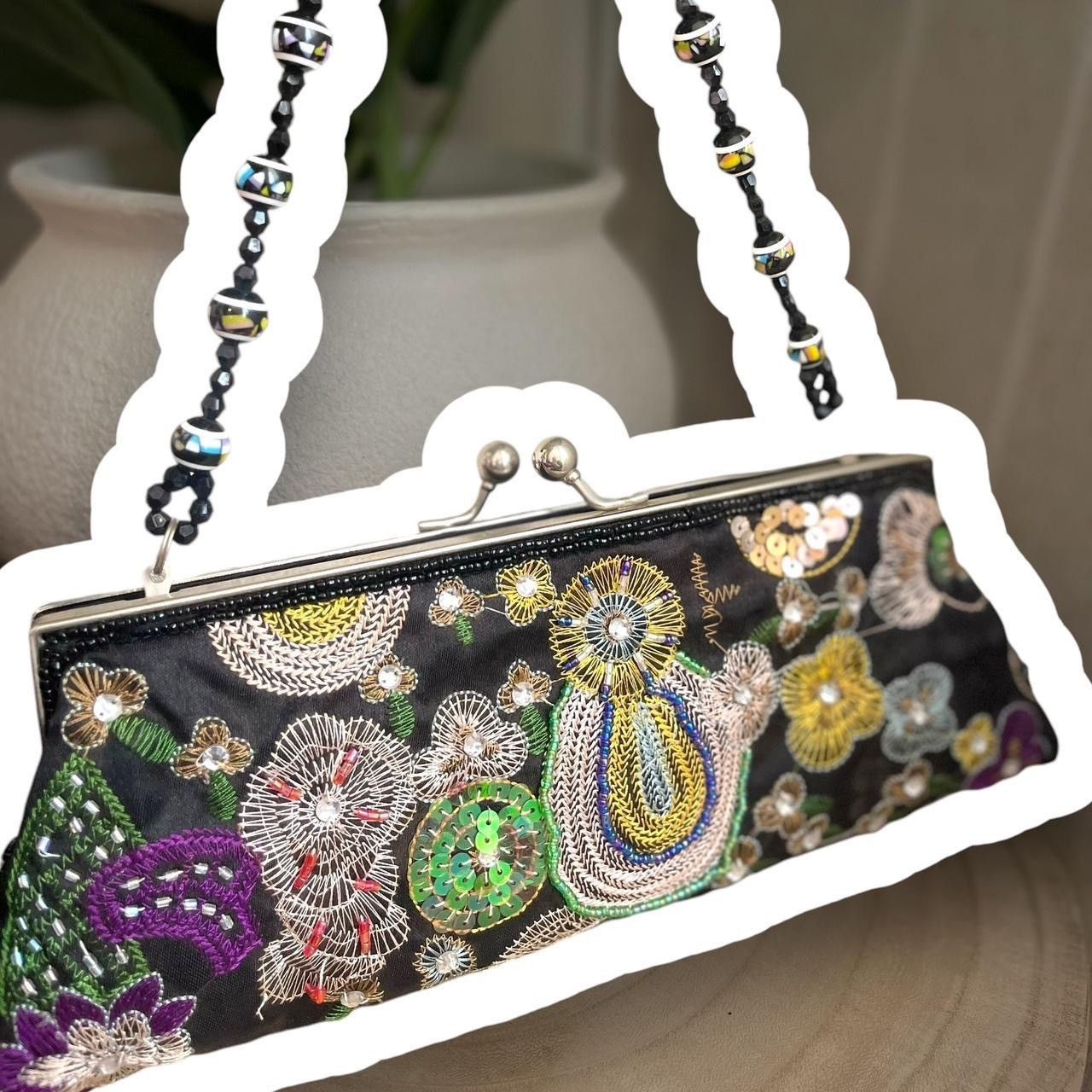 Vintage Vintage beaded clutch Size ONE SIZE - 2 Thumbnail