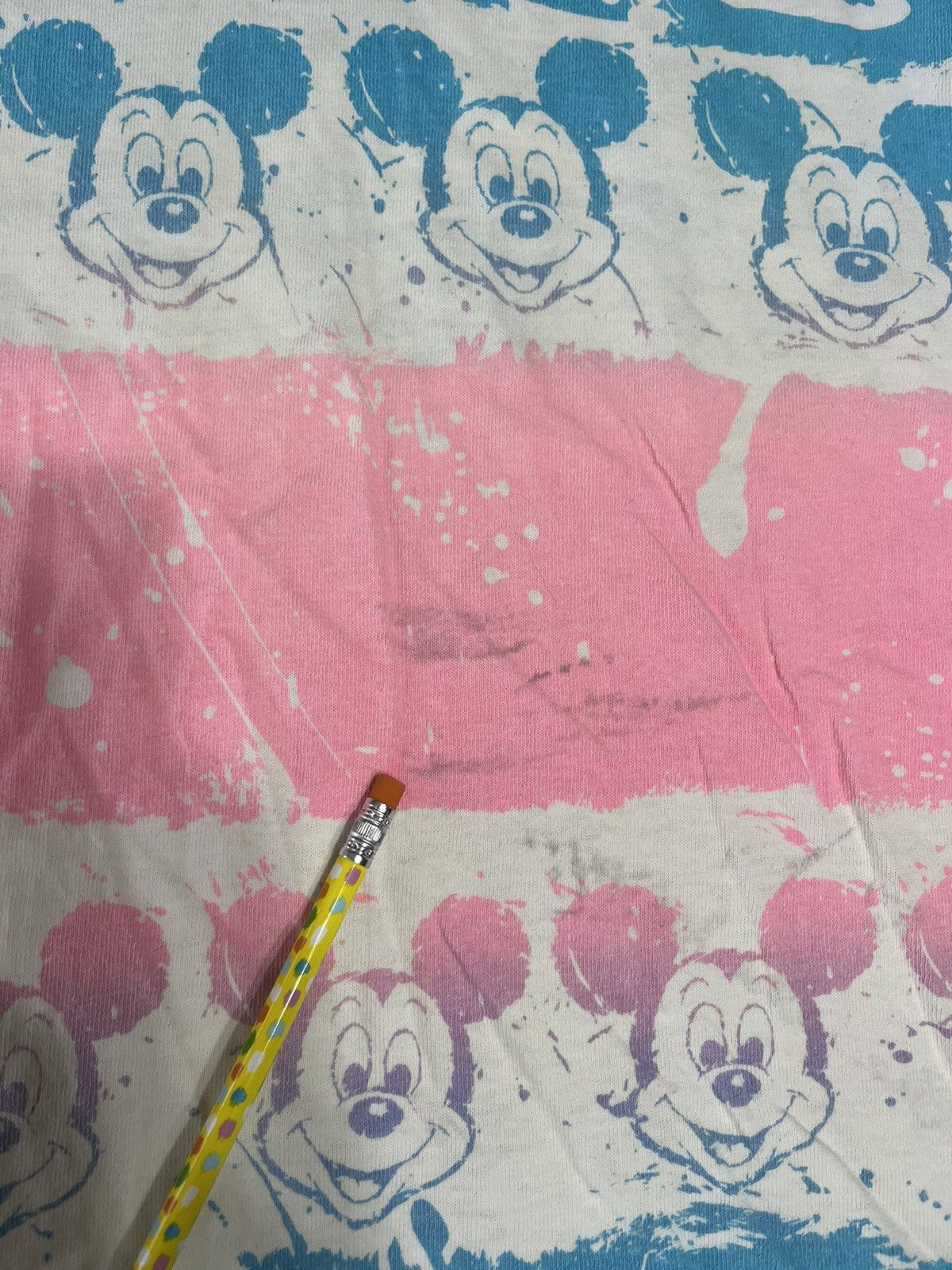 Disney × Vintage vintage 80s Mickey Mouse Disney all over print shirt Size US L / EU 52-54 / 3 - 4 Thumbnail